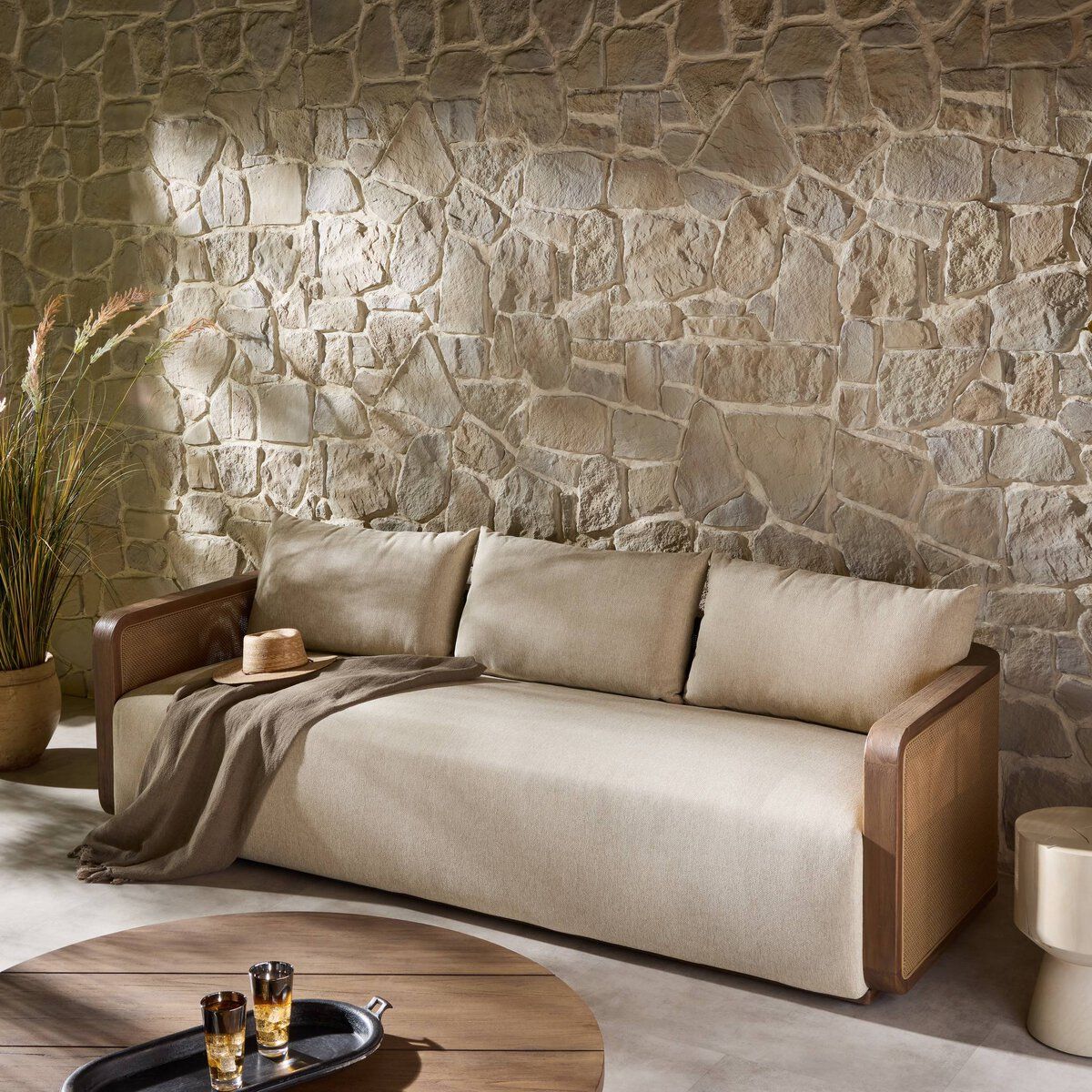 Reiner Outdoor Sofa-96"