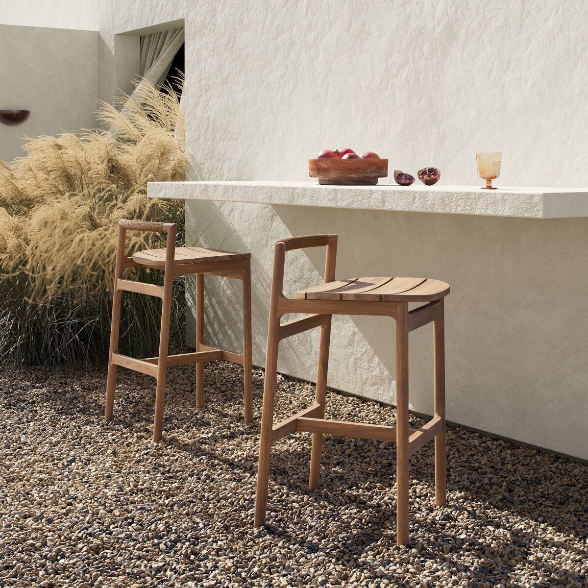Baden Outdoor Bar + Counter Stool