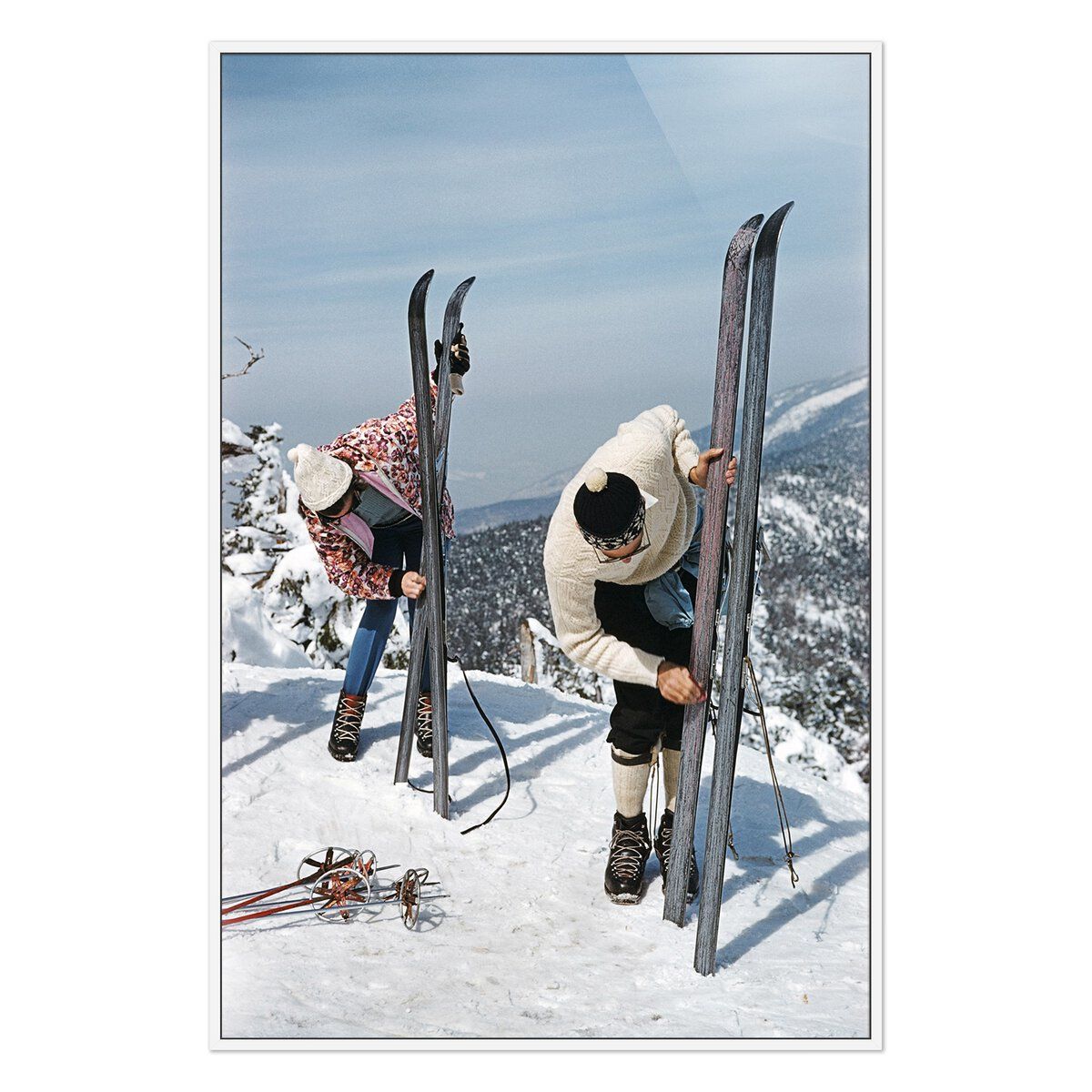 On The Slopes Of Sugarbush By Slim Aarons