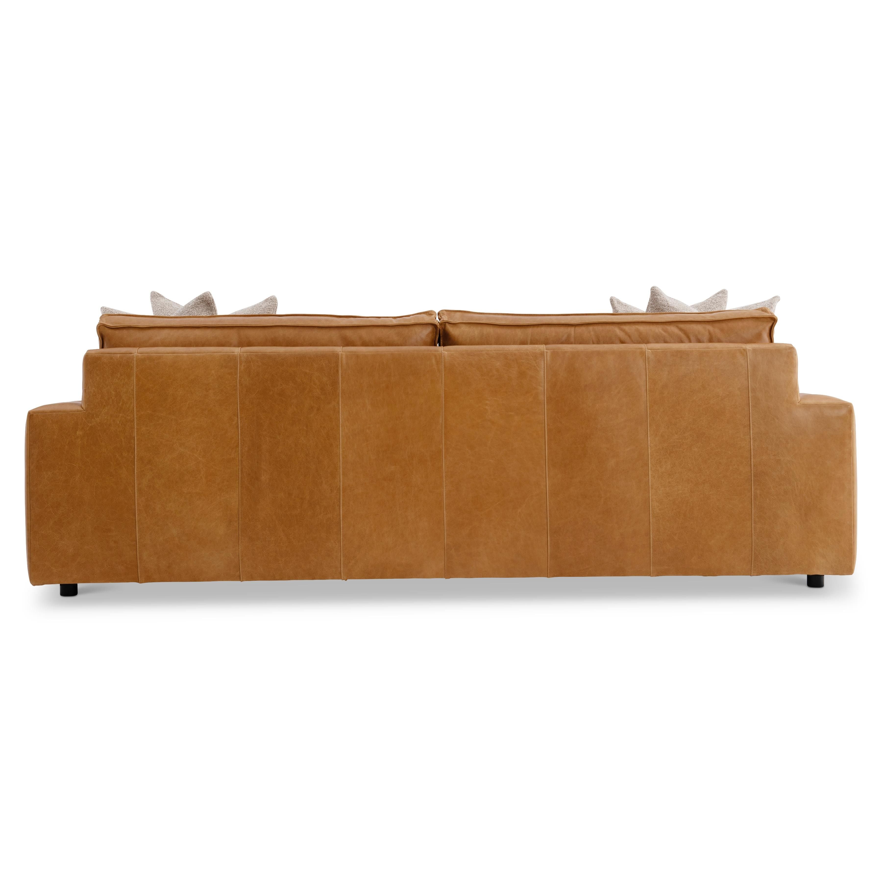 Nest Leather Sofa by Bernhardt Furniture