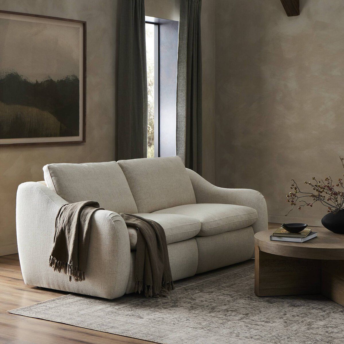 Crawford Power Recliner 2-piece Sectional Sofa