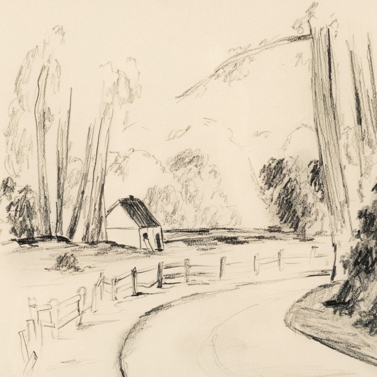 In The Country I By Shaina Page