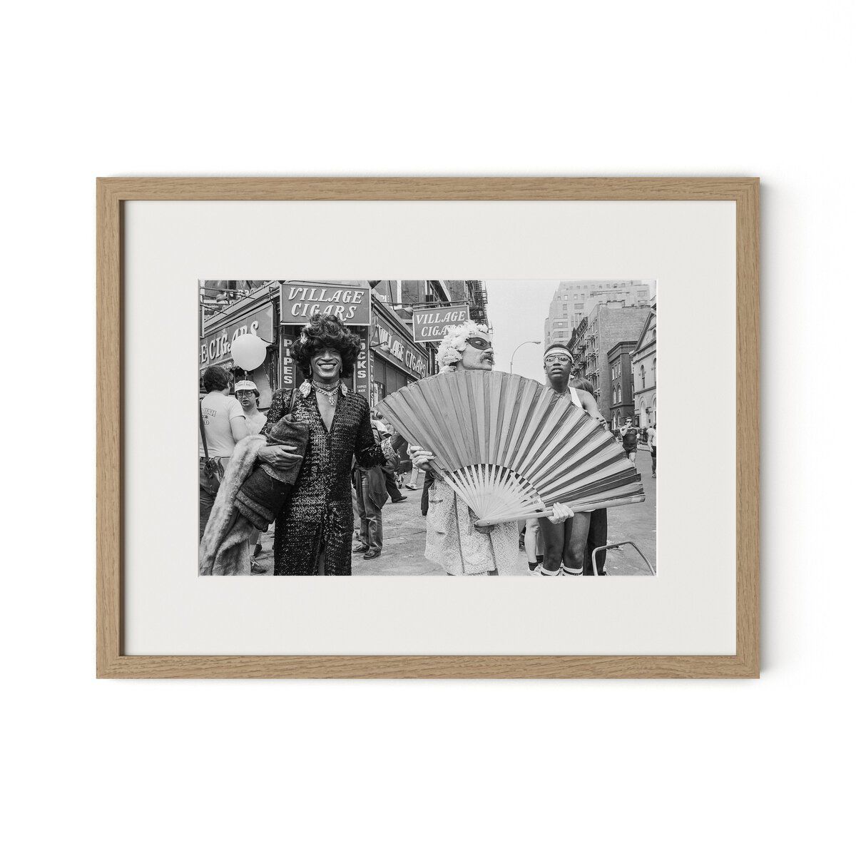 Marsha P. Johnson At Pride March By Barbara Alper