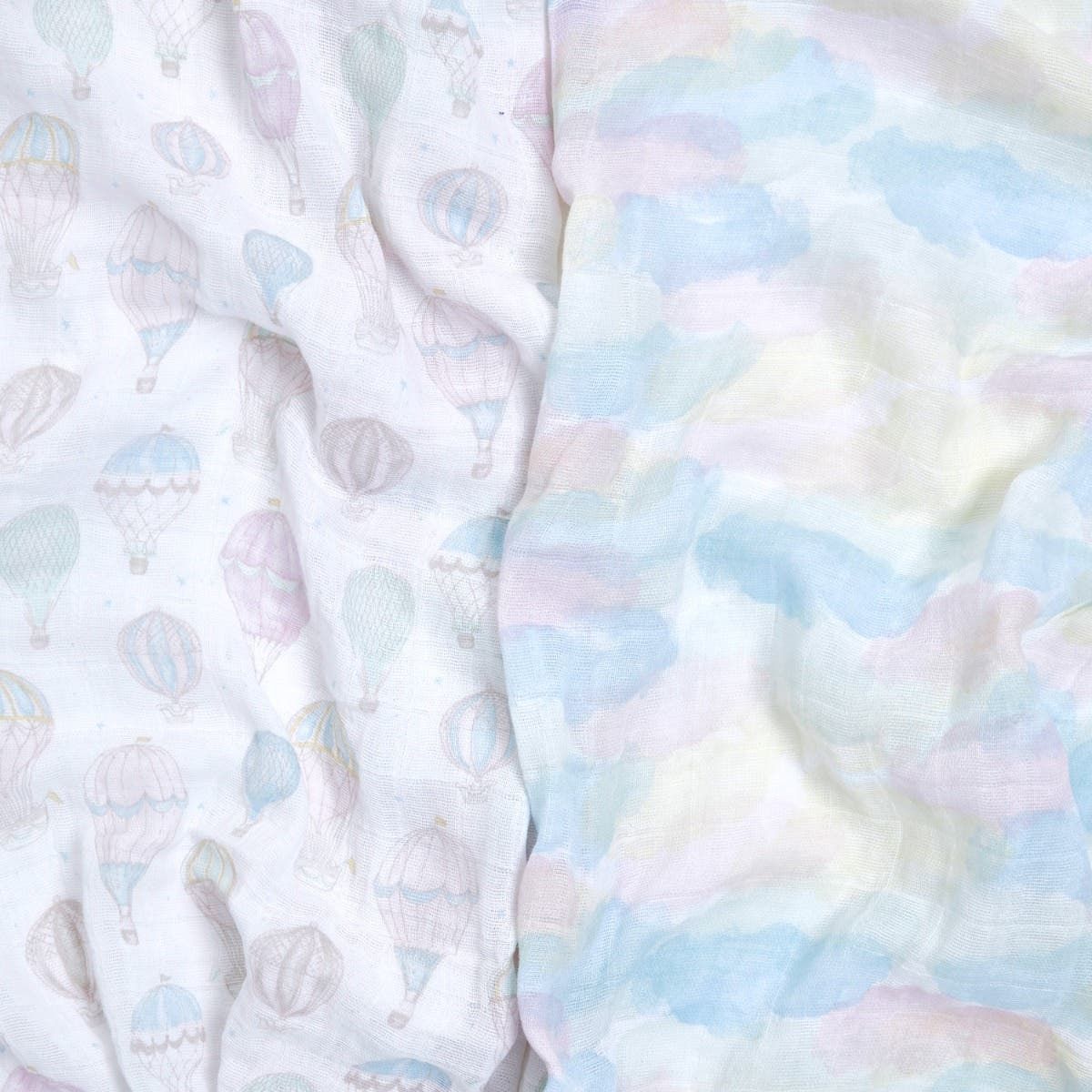 Organic Cotton Muslin Swaddle Blanket 2 Pack
