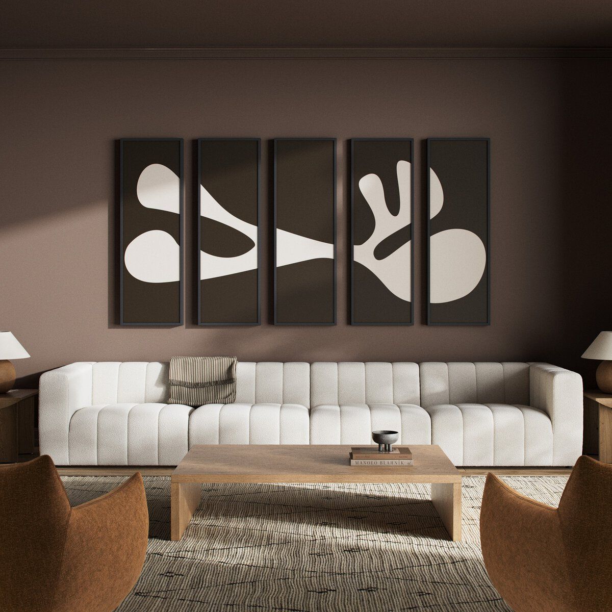 Organic Shape Ii Set By Four Hands Art Studio