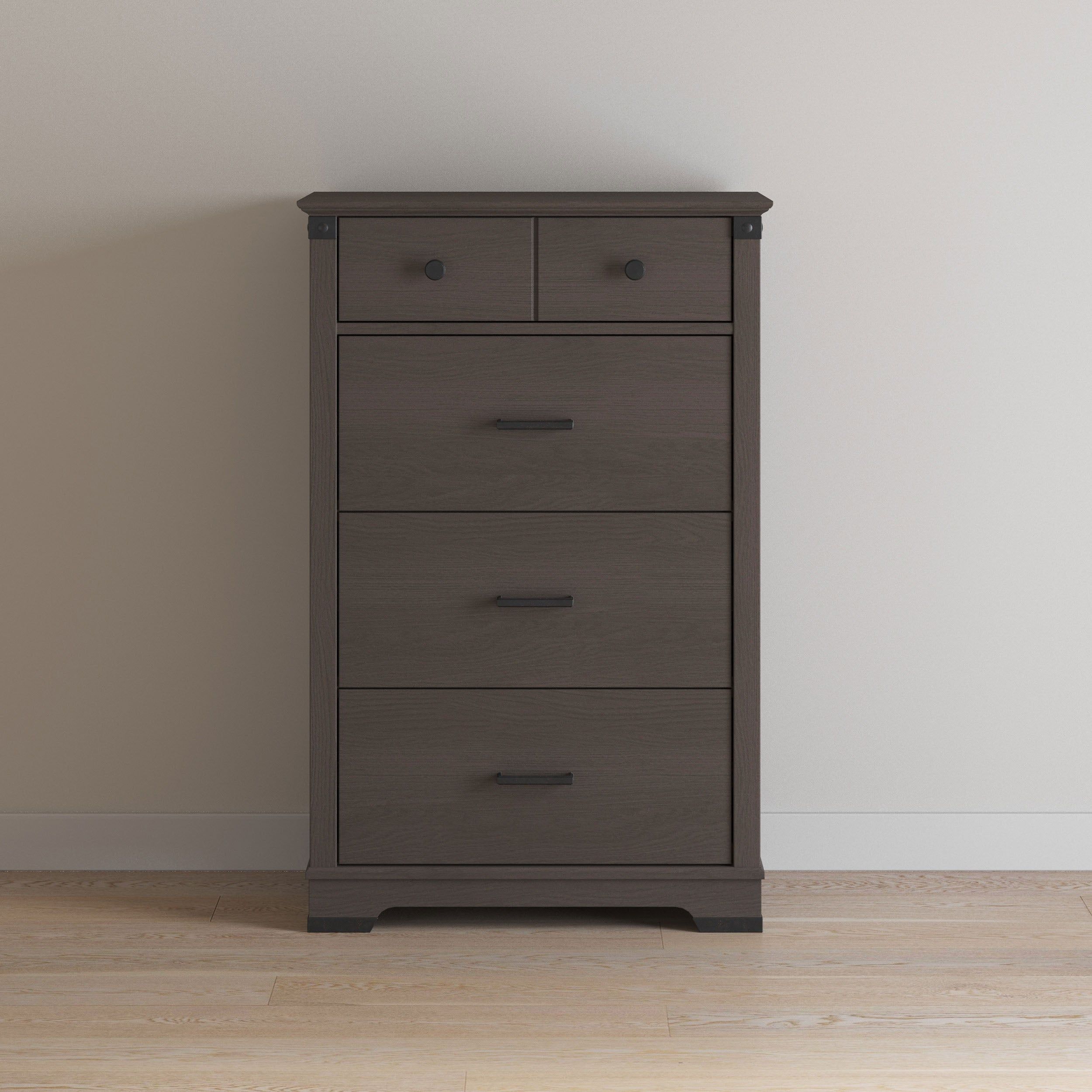 Redmond 4 Drawer Chest, Dapper Gray