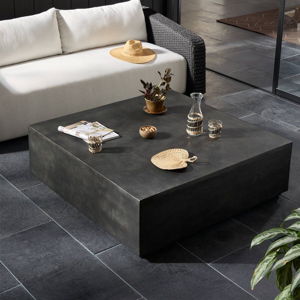 Graso Outdoor Square Coffee Table
