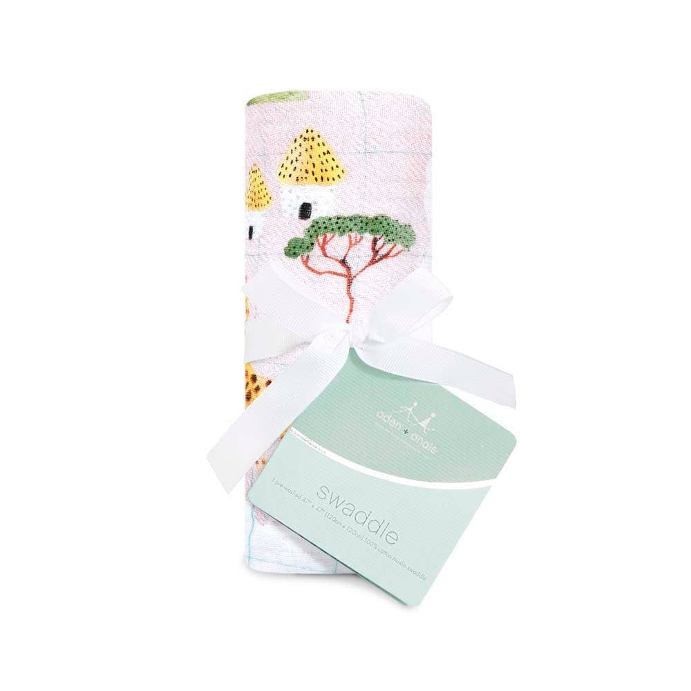 Boutique 100% Cotton Muslin Swaddle Blanket