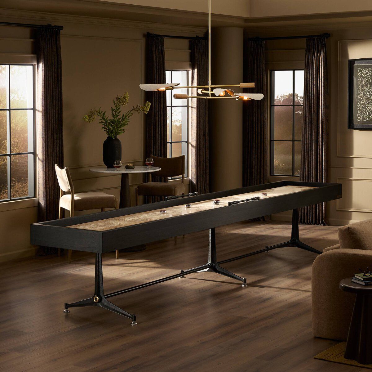 District Eight Large Shuffleboard Table