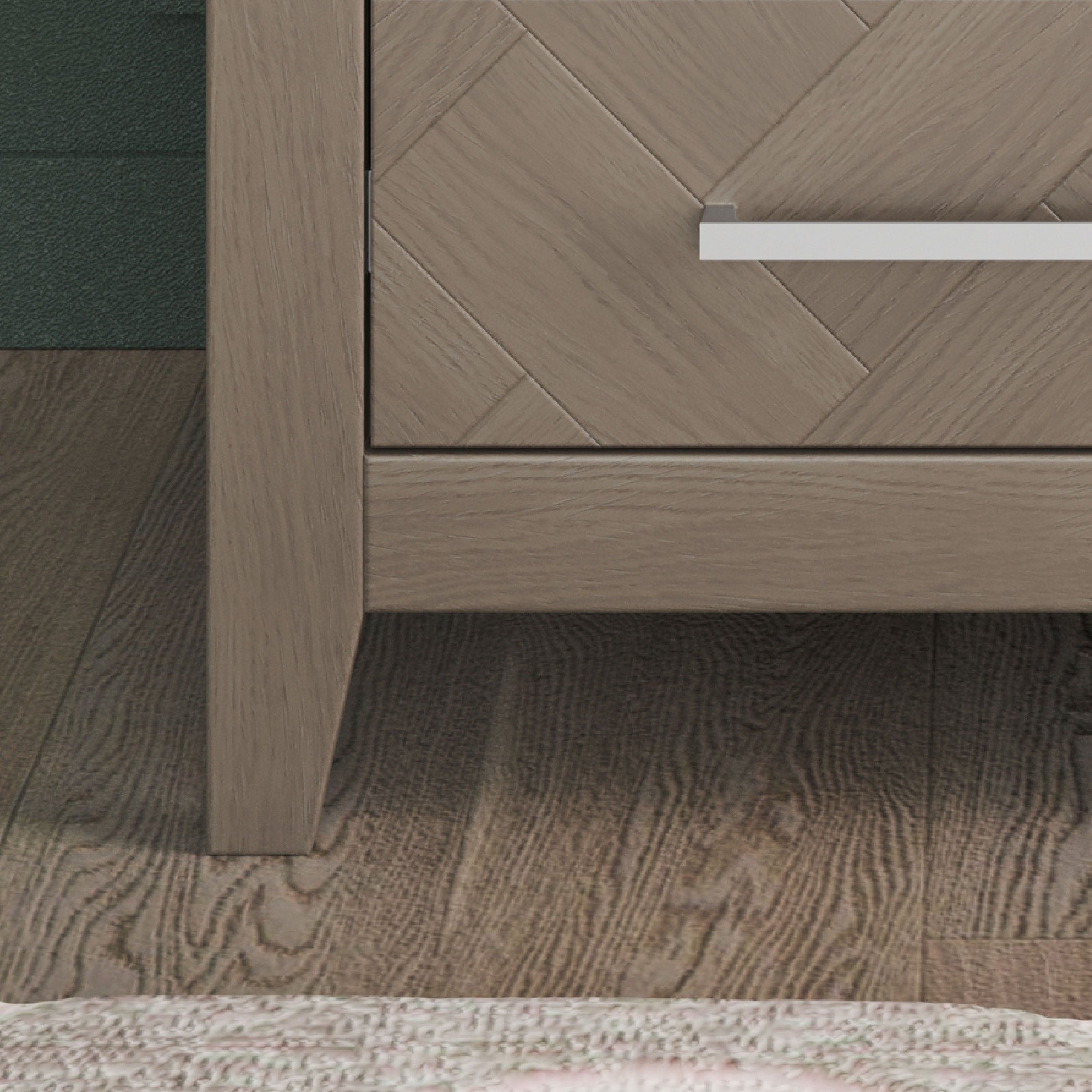Kieran Nightstand, Crescent Gray