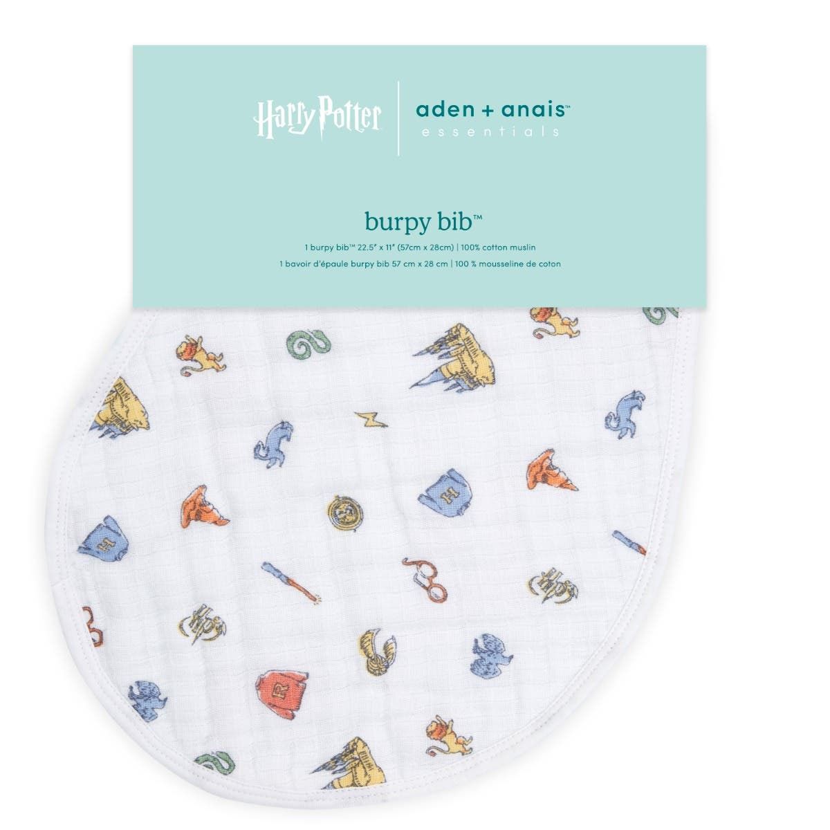 Essentials Cotton Muslin Burpy Bib