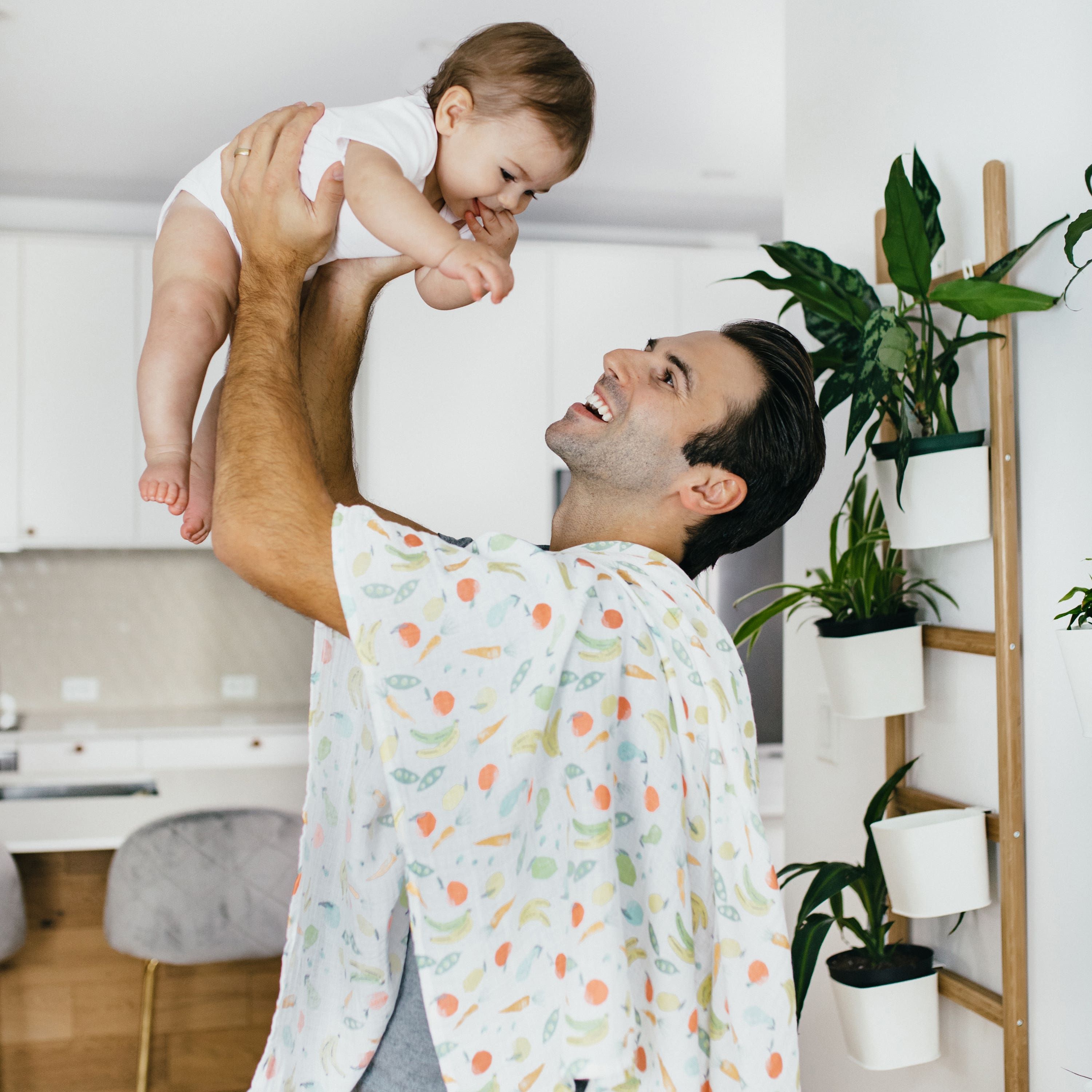Essentials Cotton Muslin Swaddle Blanket 4 Pack