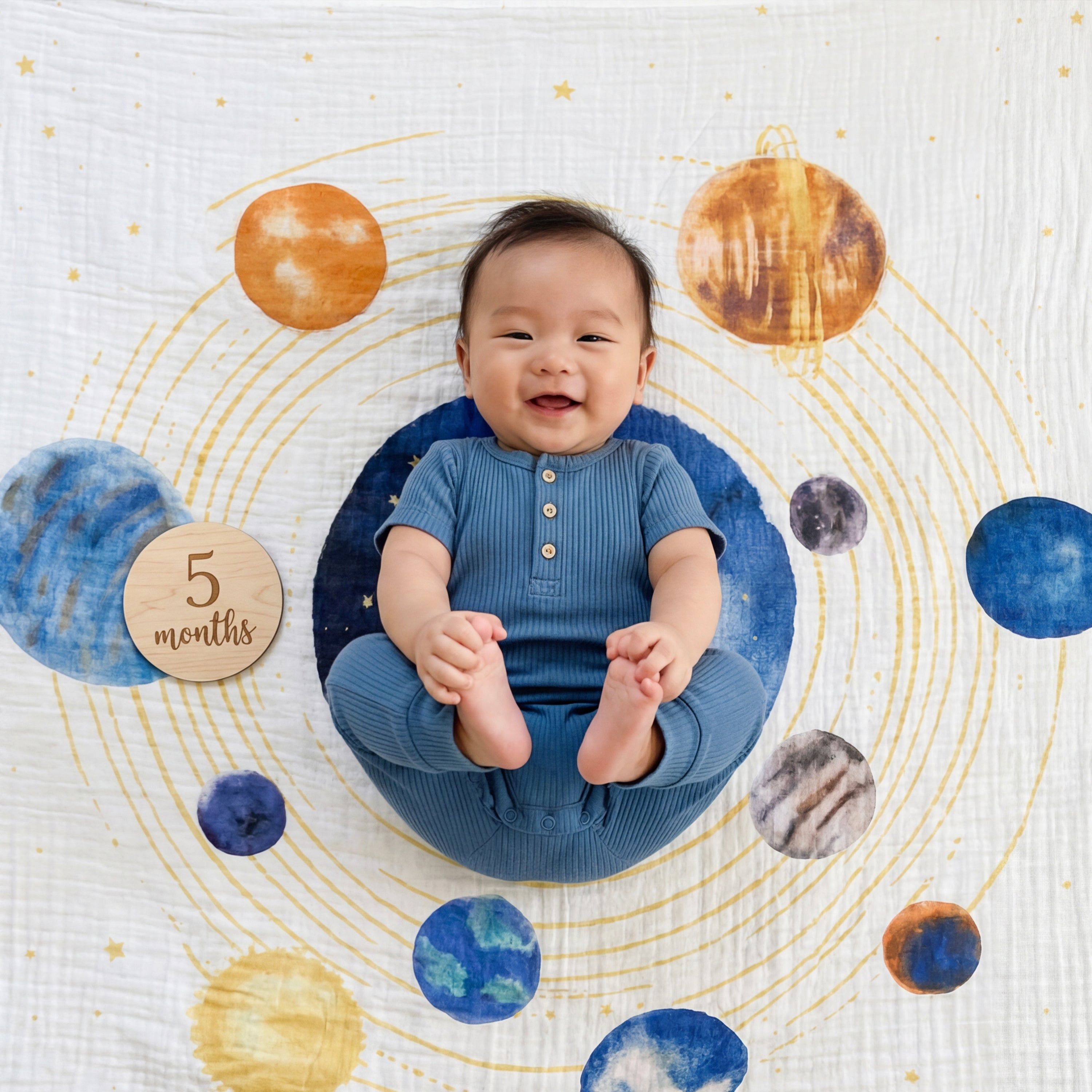 Organic Cotton Muslin Dream Blanket