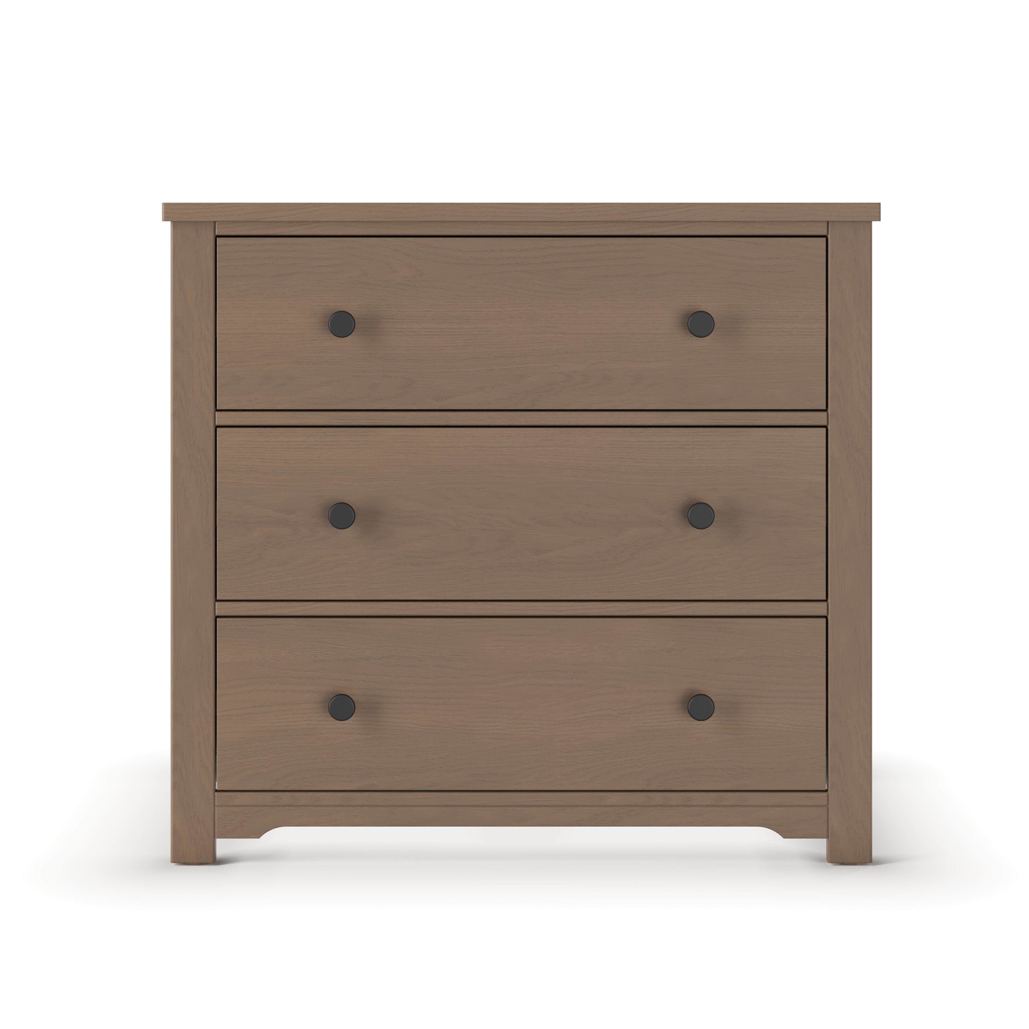 Harmony 3-Drawer Kids Dresser with Changing Table Topper