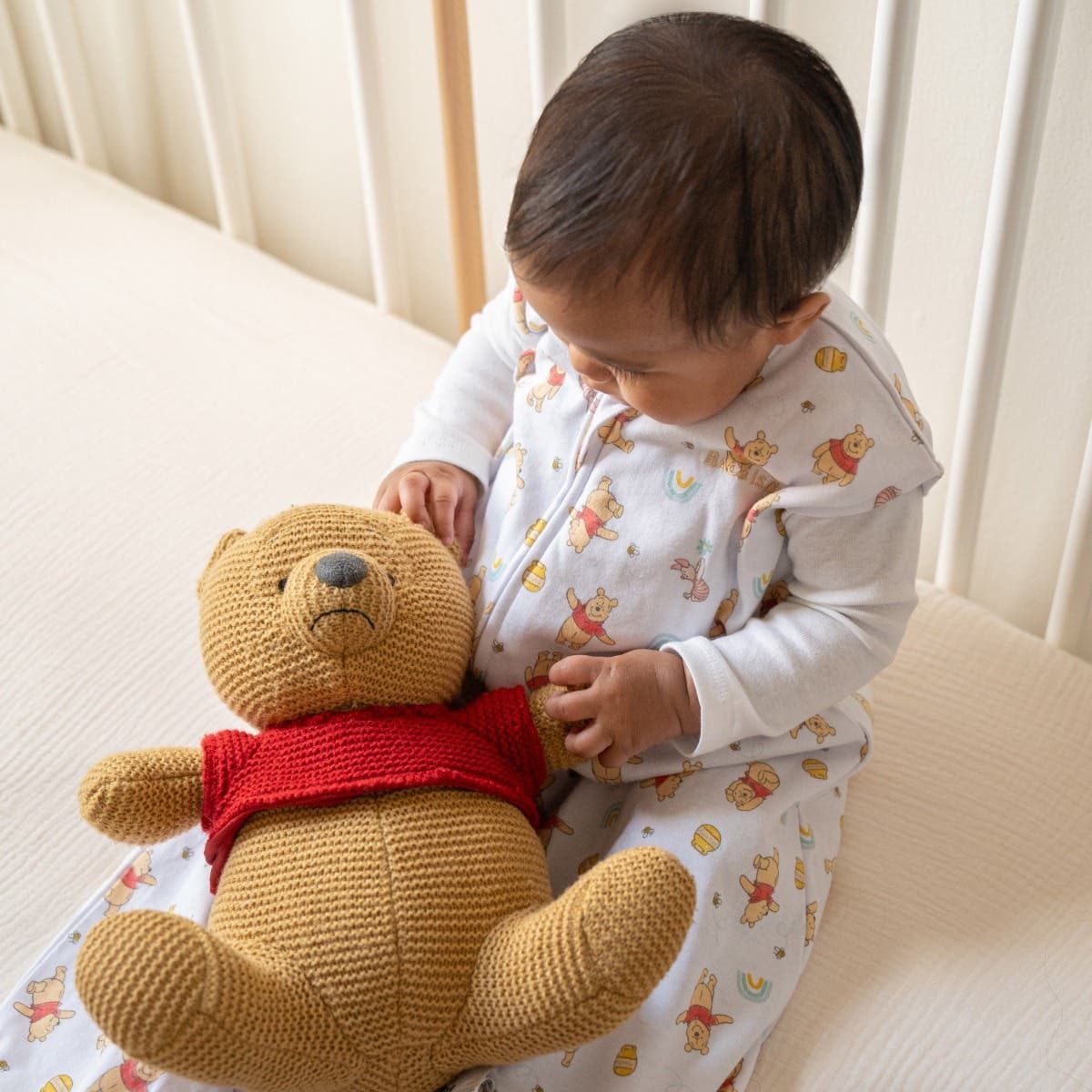 Disney™ Winnie The Pooh 100% Cotton Wearable Blanket Tog 0.5