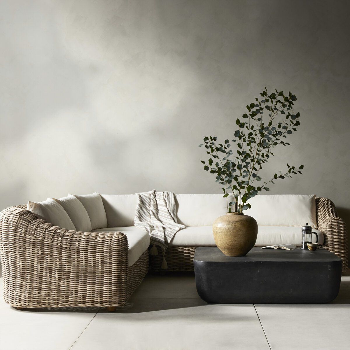 Messina Outdoor 3-piece Sectional