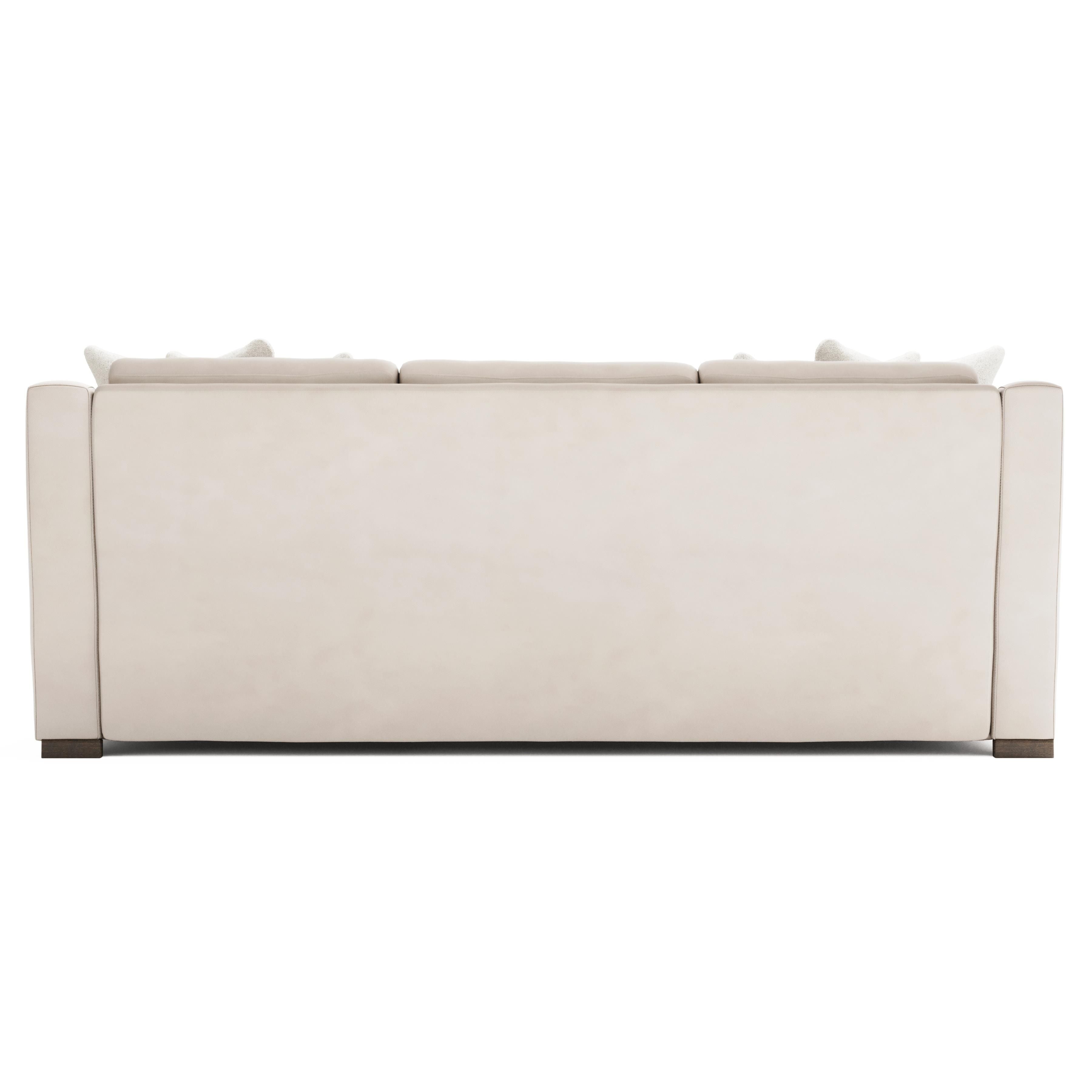 Bernhardt Furniture Germain Leather Sofa