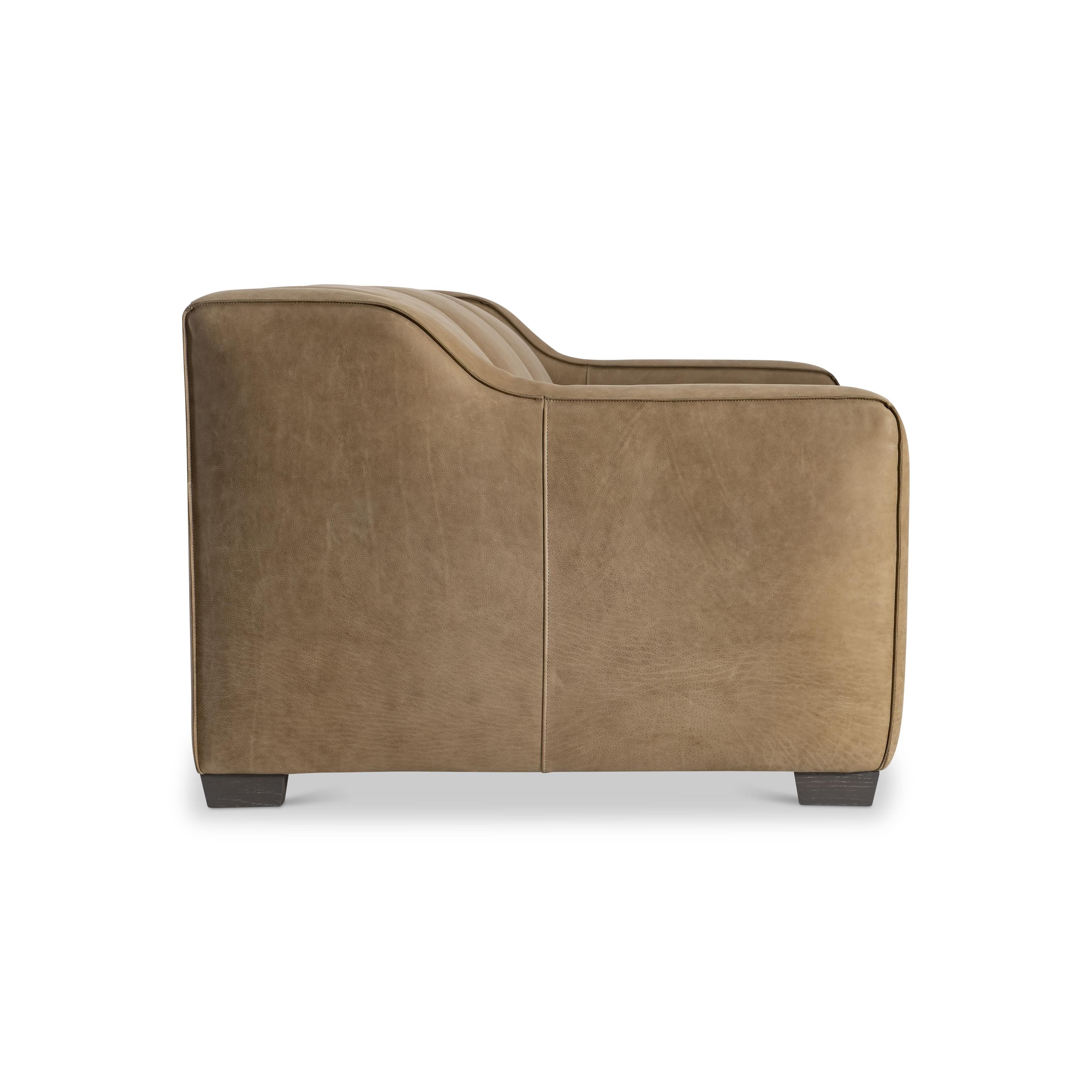 Bernhardt Furniture – Flynn Leather Power Motion Sofa