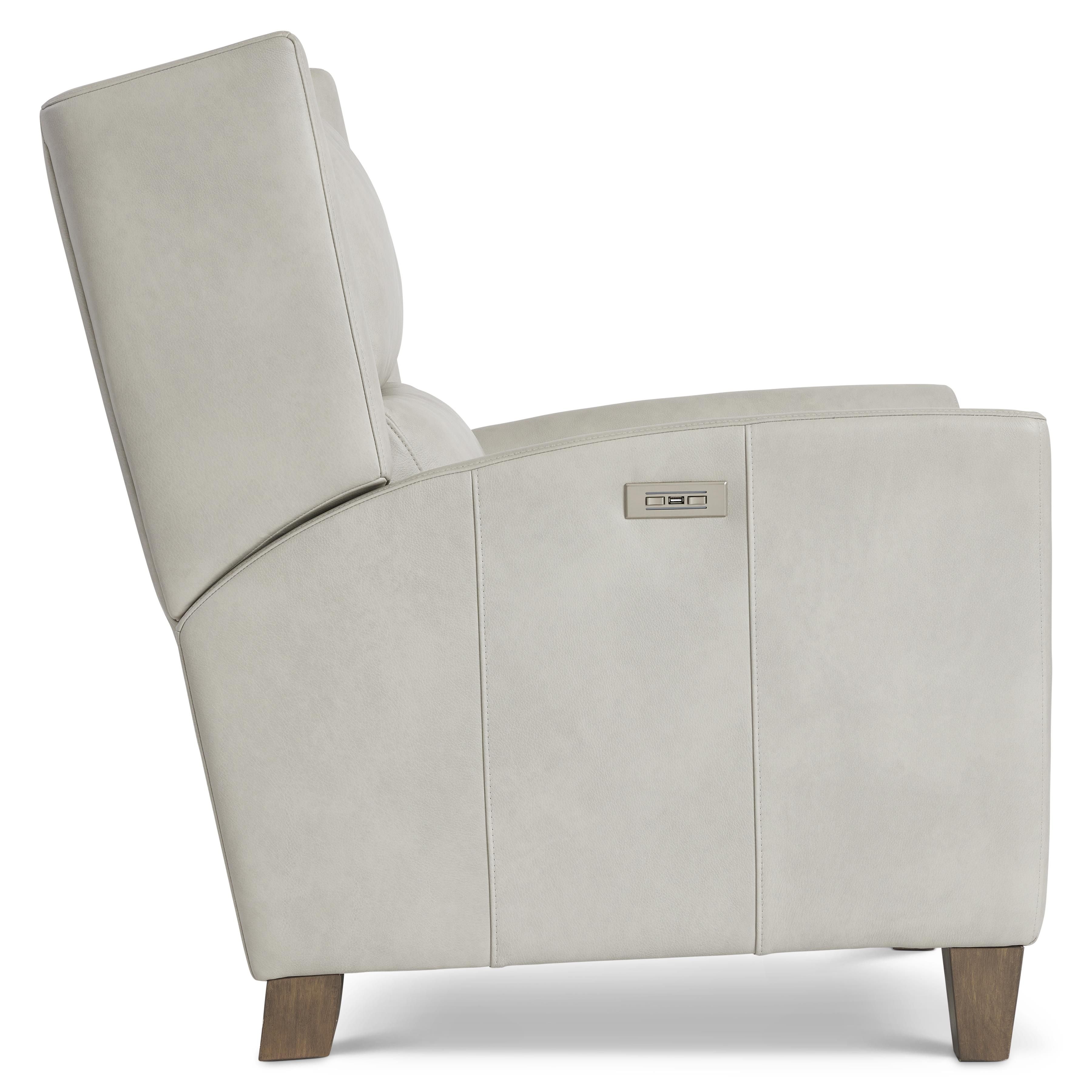 Bernhardt Furniture Weller Leather Power Motion Chair