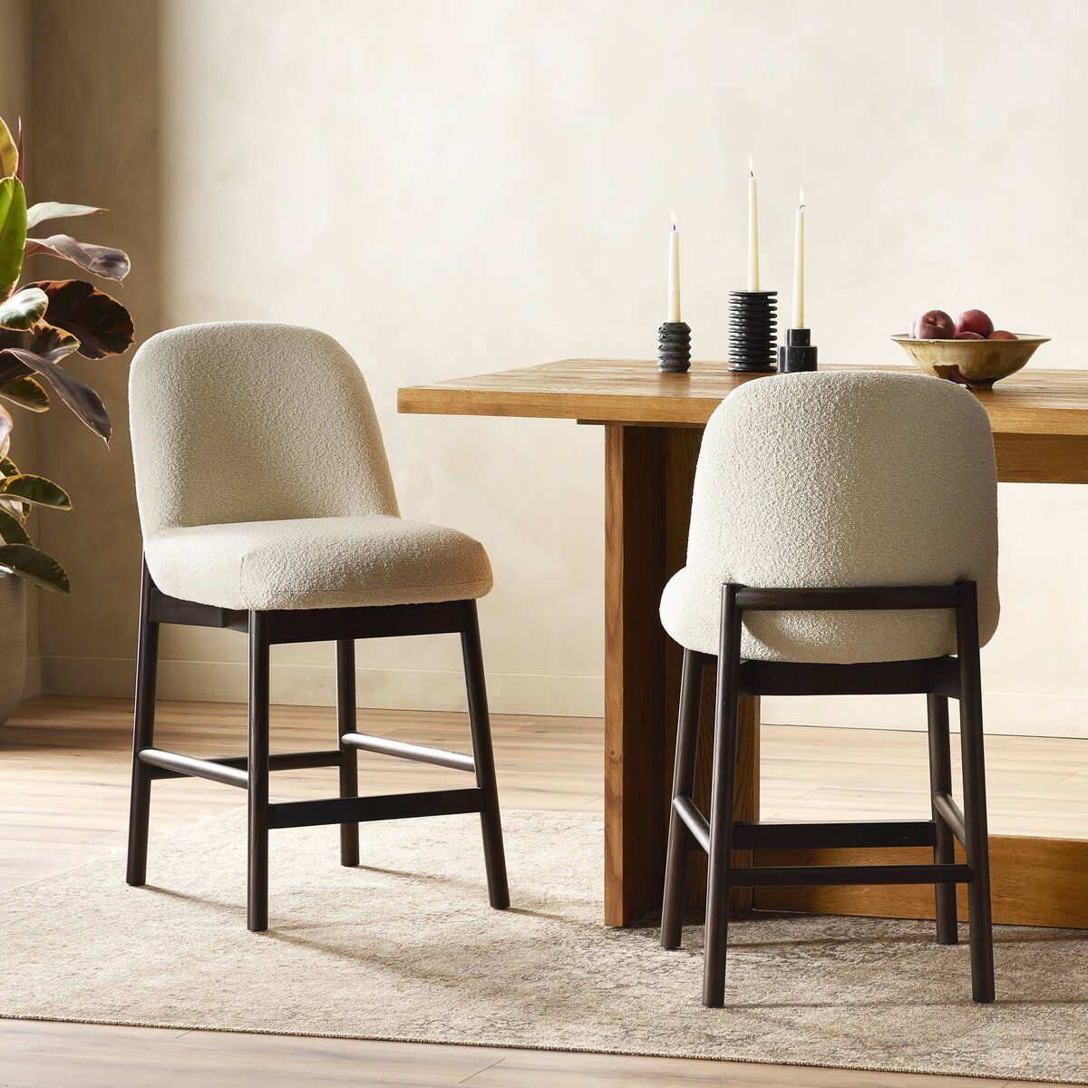 Sora Armless Bar + Counter Stool