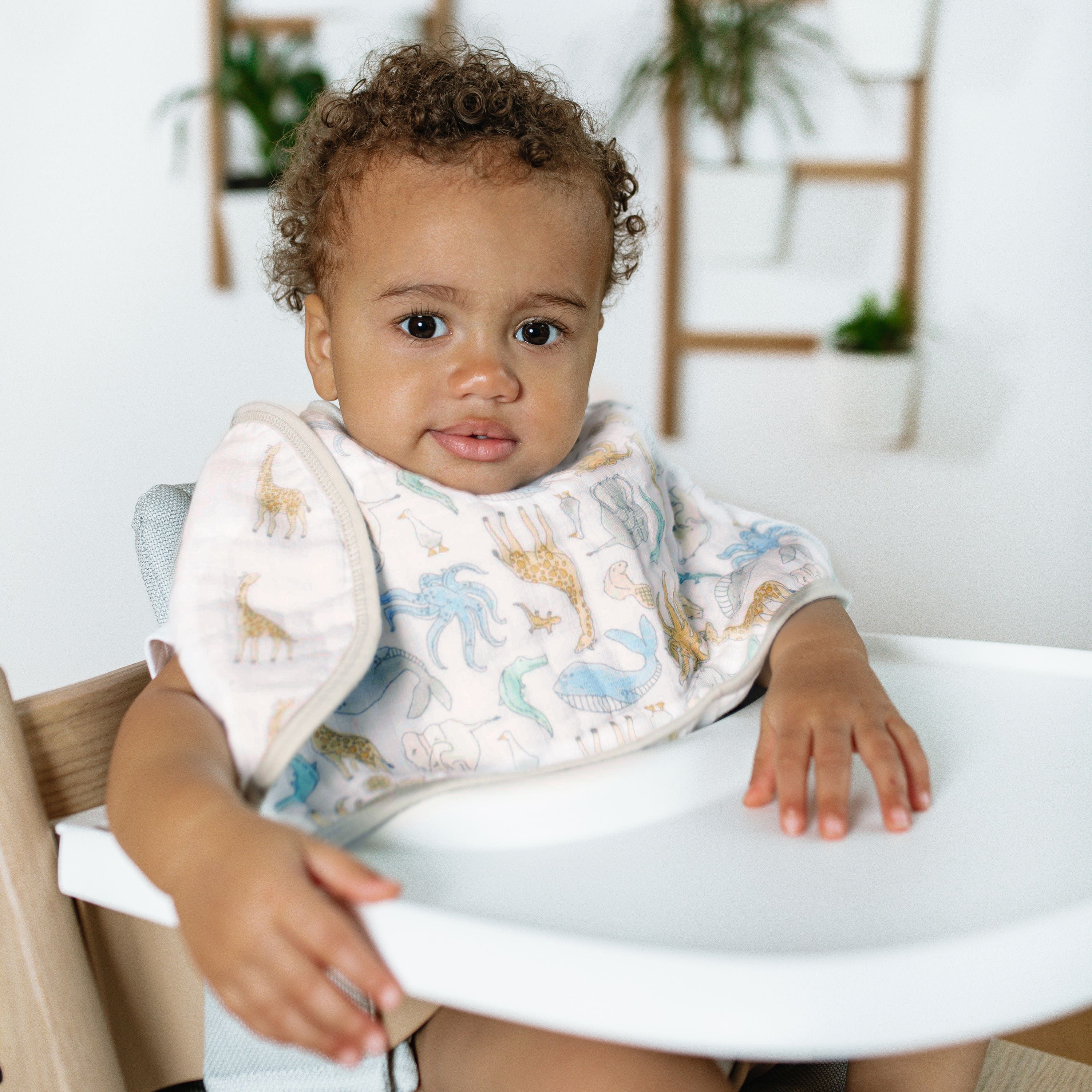 Essentials Cotton Muslin Burpy Bib