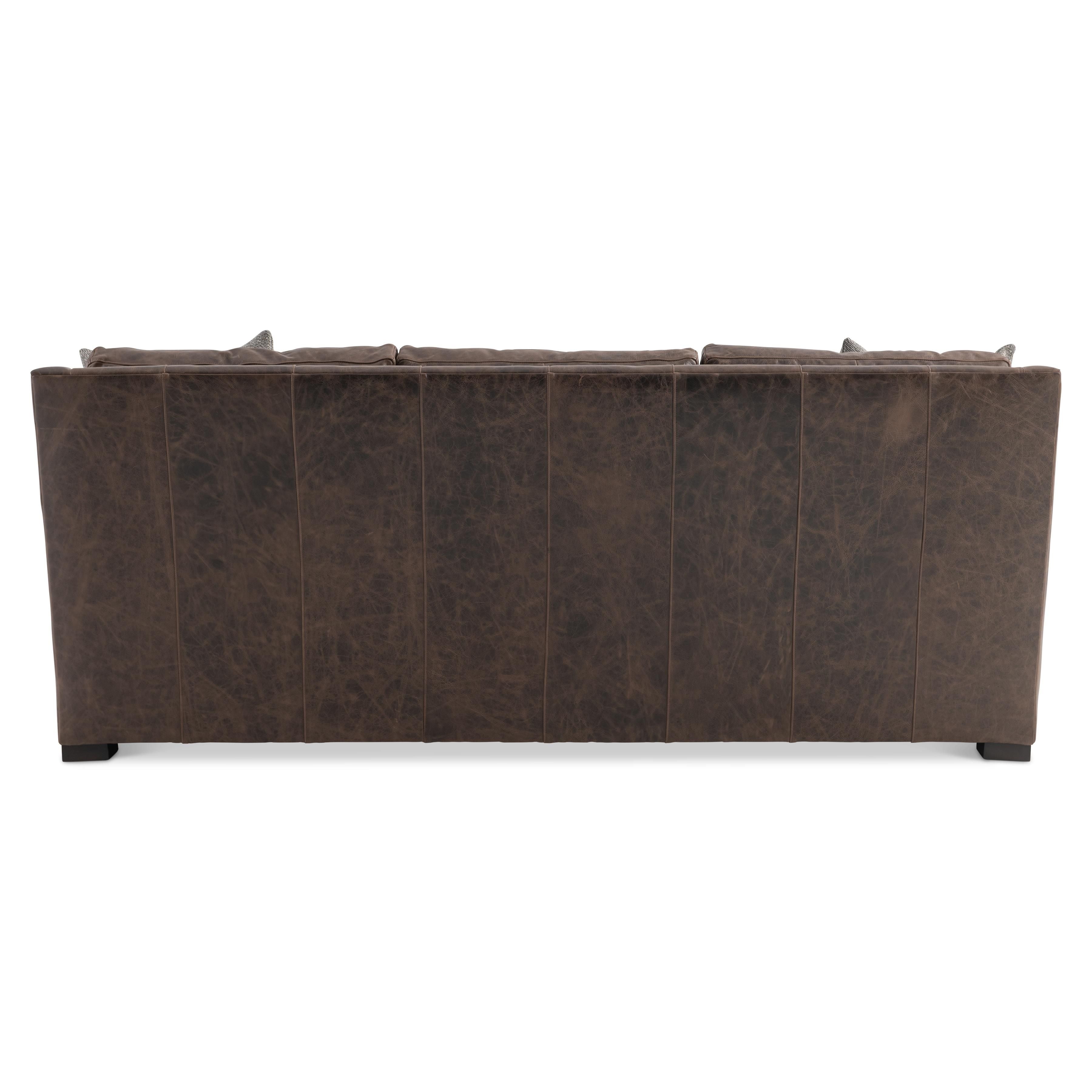 Bernhardt Ventura Leather Sofa