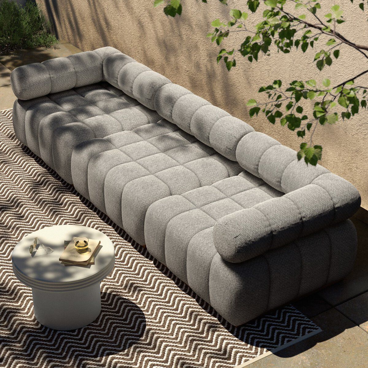 Roma Outdoor 3-piece Sectional