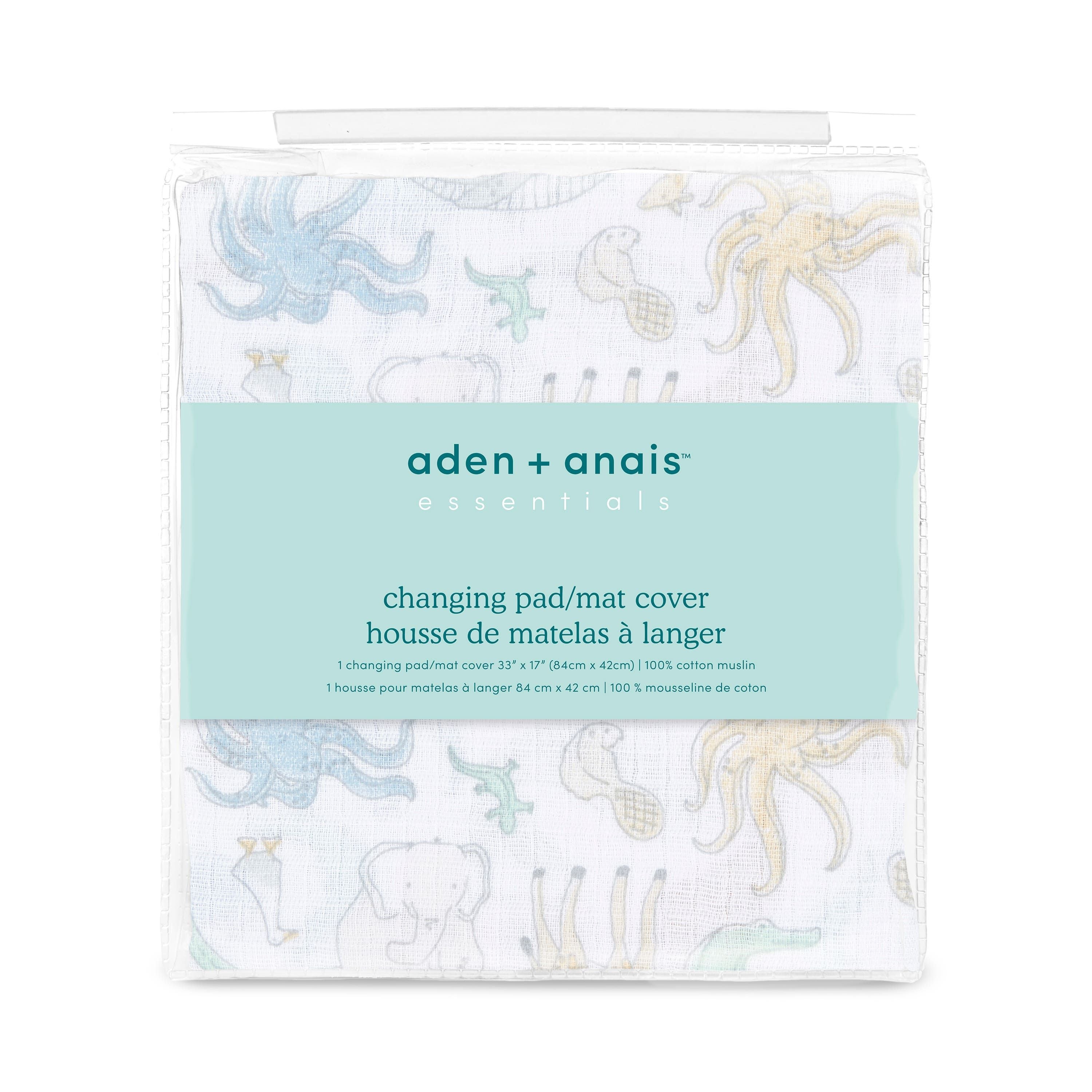 Essentials Cotton Muslin Changing Pad Cover