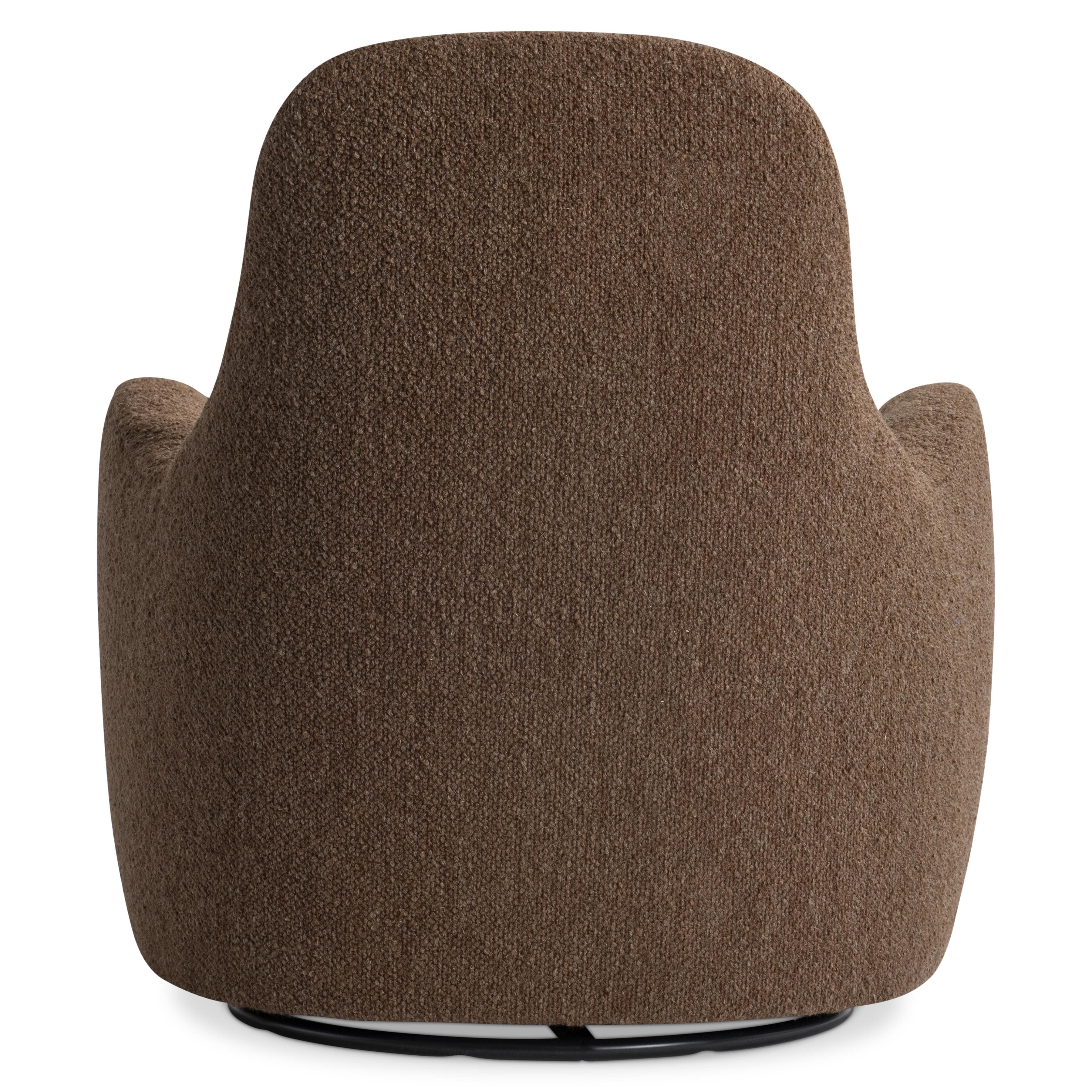 Bernhardt Furniture Tucci Fabric Swivel Chair