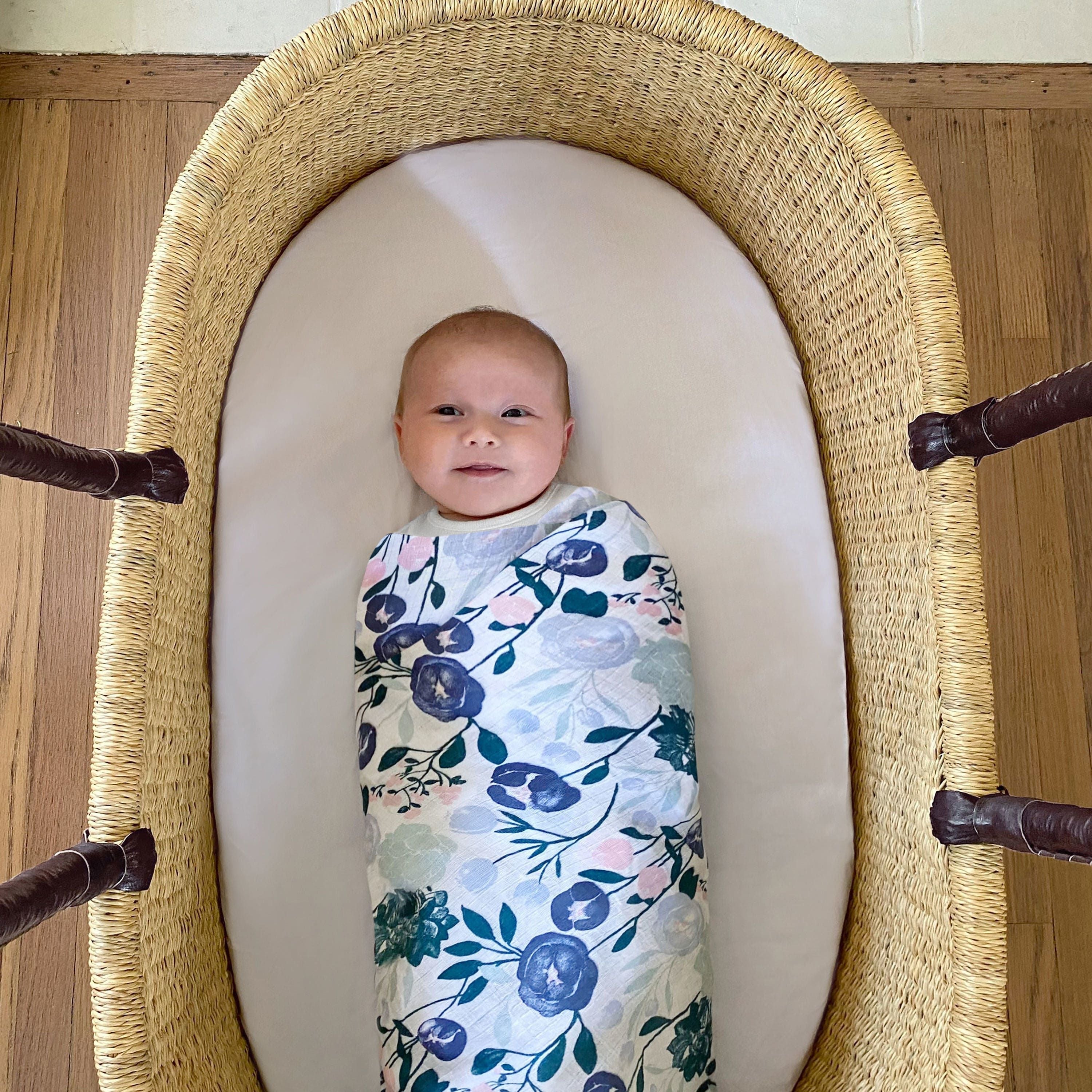 Essentials Cotton Muslin Swaddle Blanket 4 Pack