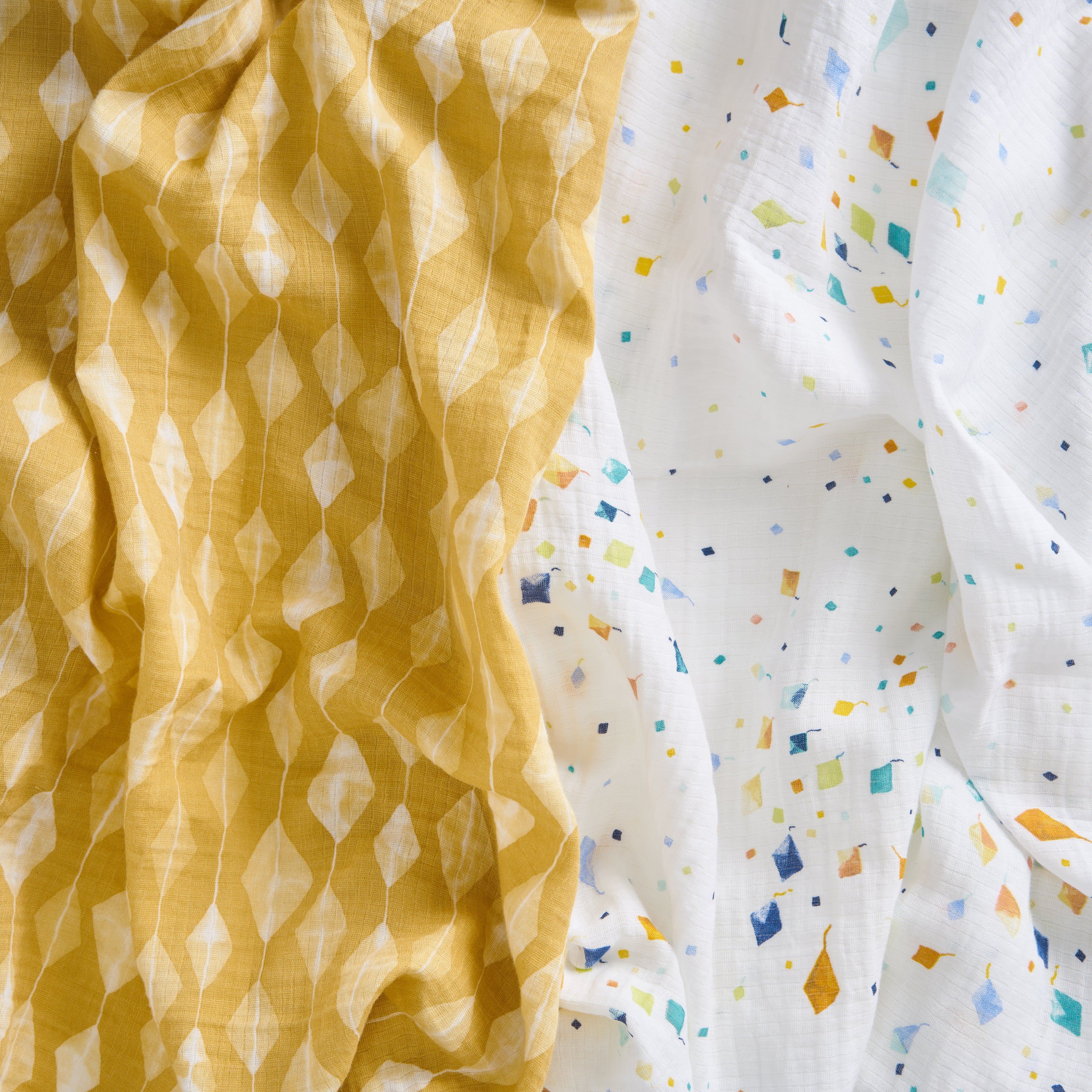 Essentials Cotton Muslin Swaddle Blanket 2 Pack