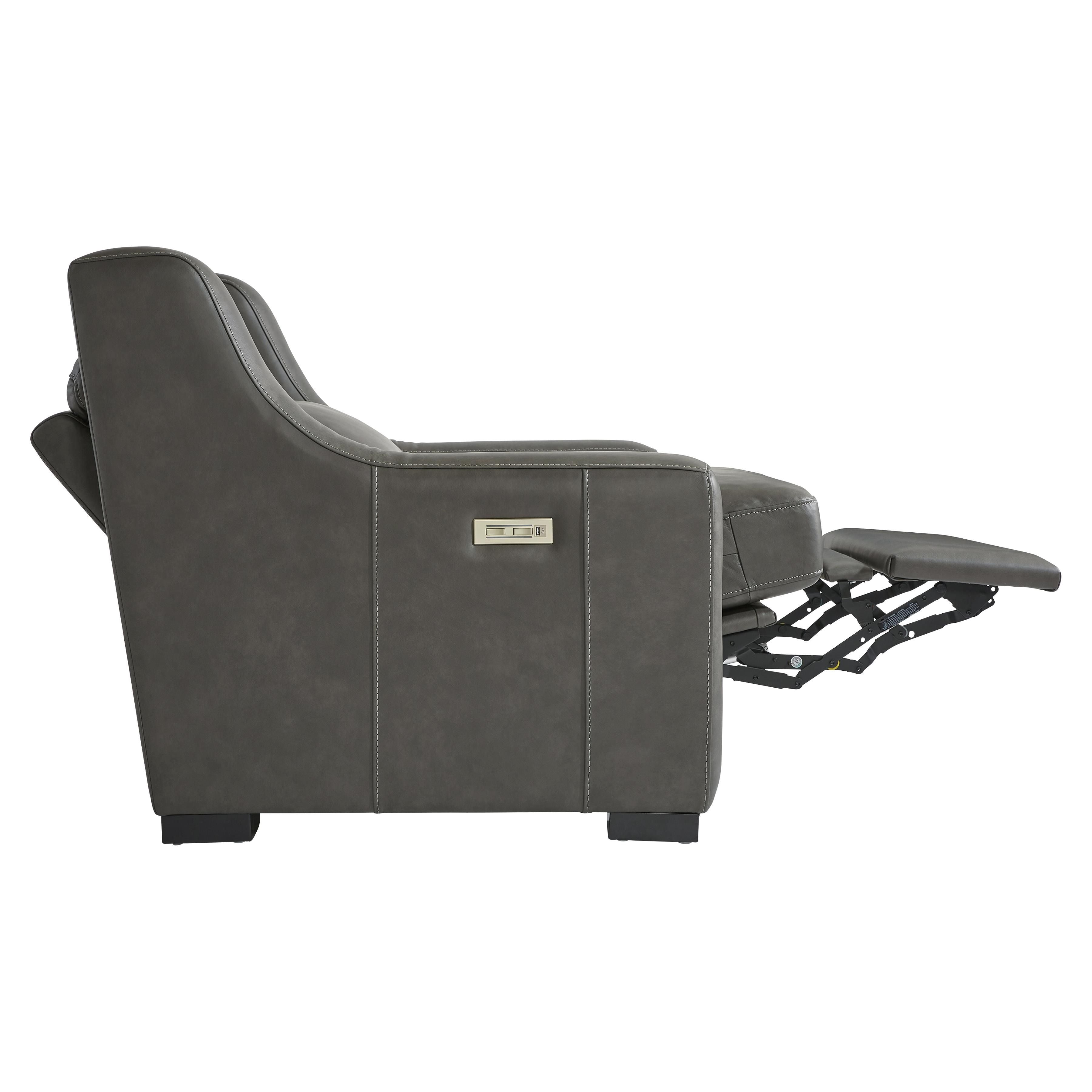 Bernhardt Furniture – Germain Leather Power Motion Chair