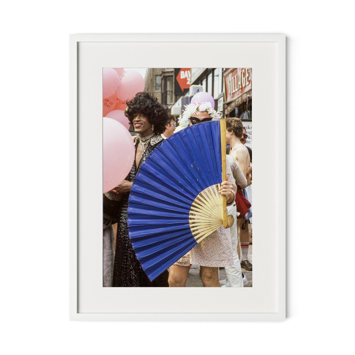 Johnson & Others At Pride March By Barbara Alper