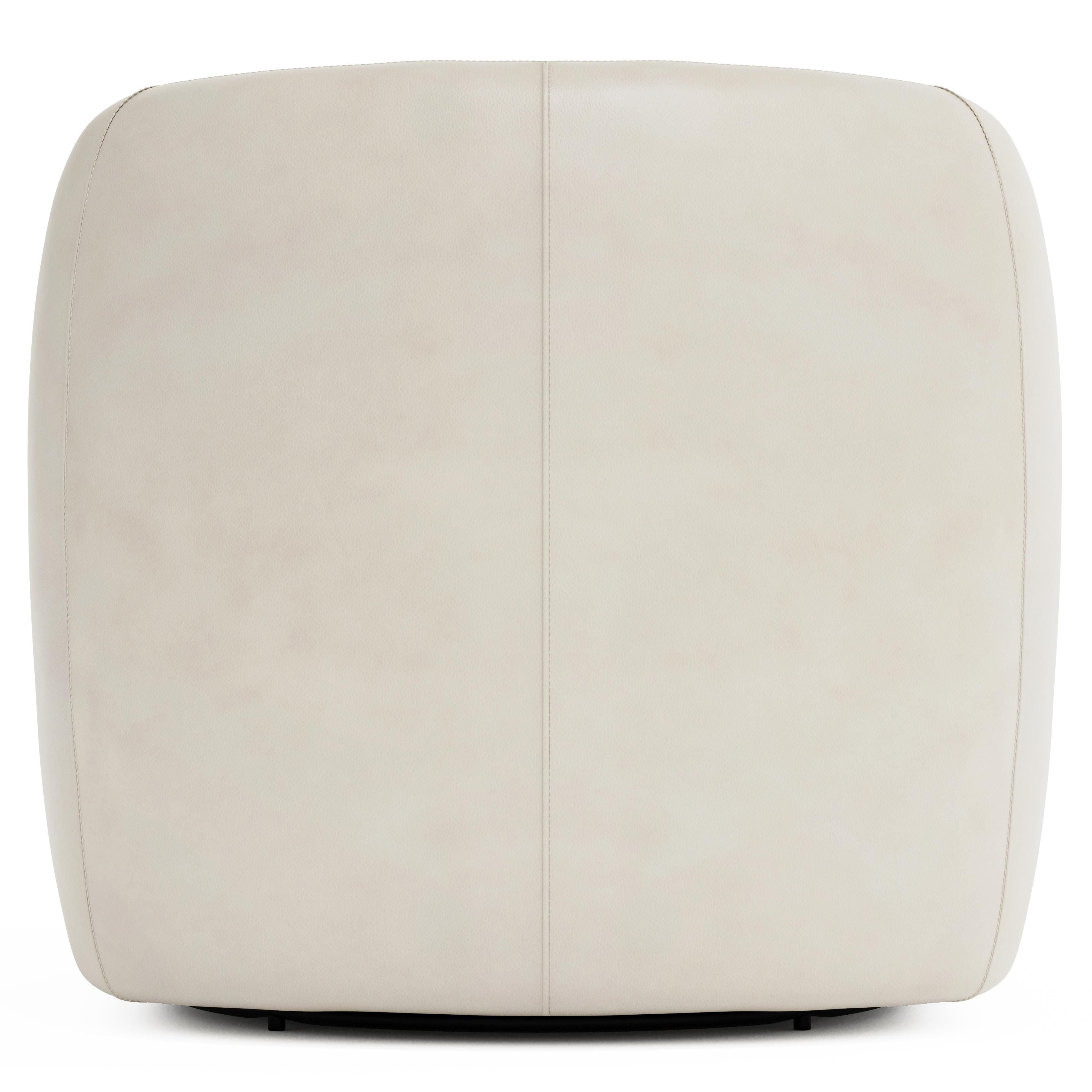 Bernhardt Furniture – Aline Leather Swivel Chair