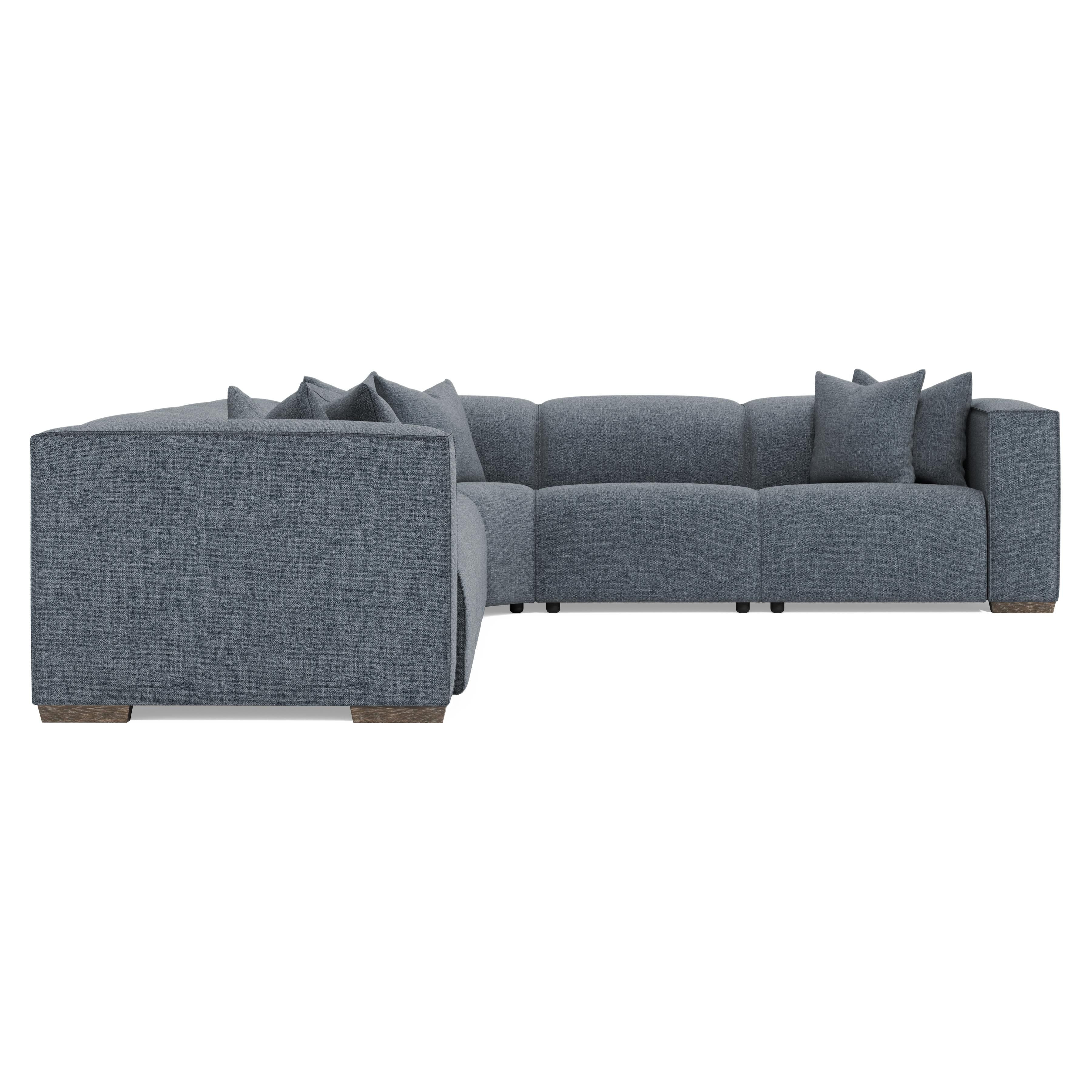 Bernhardt Furniture Bliss Fabric Power Motion Sectional
