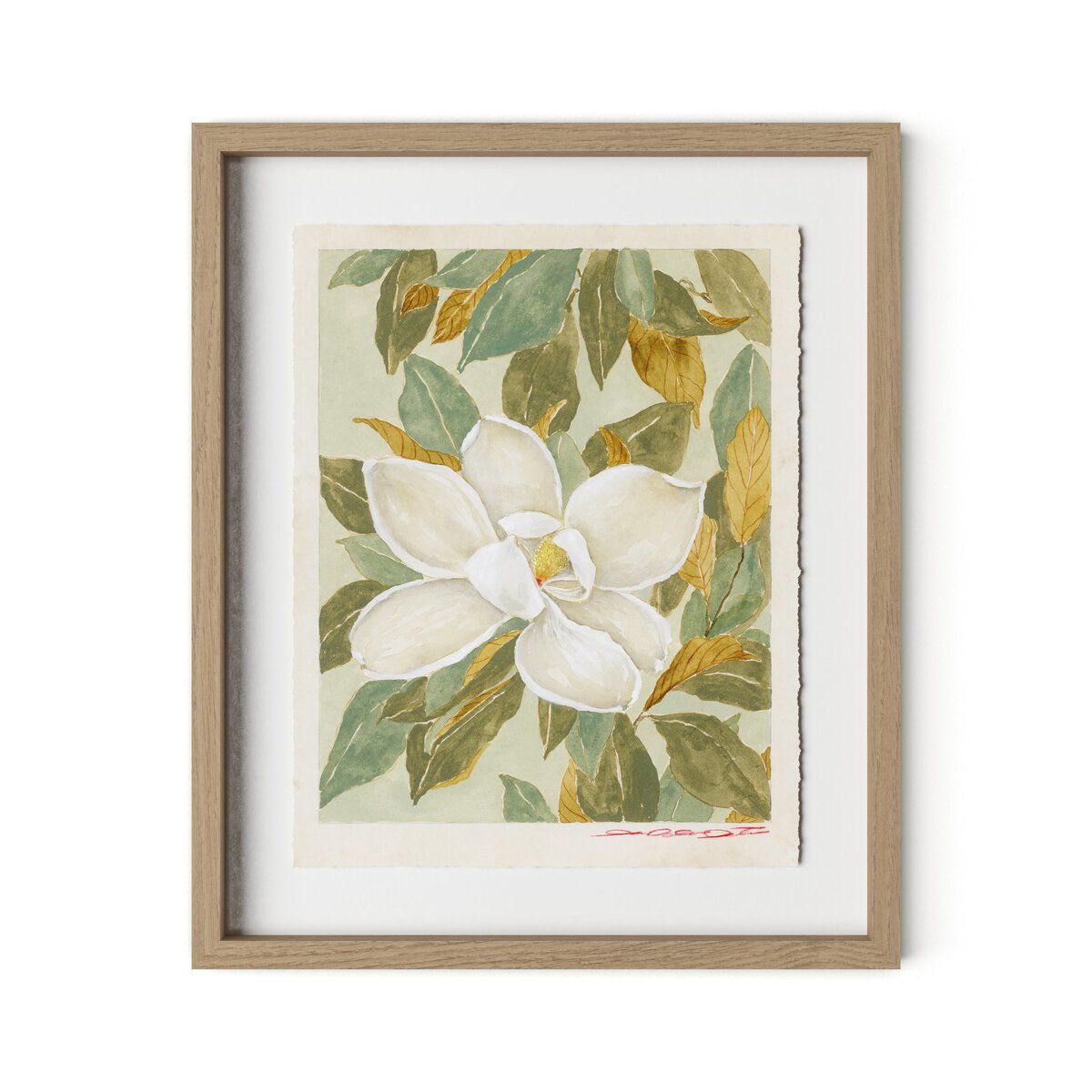 Magnolia I By Laurel-dawn Latshaw