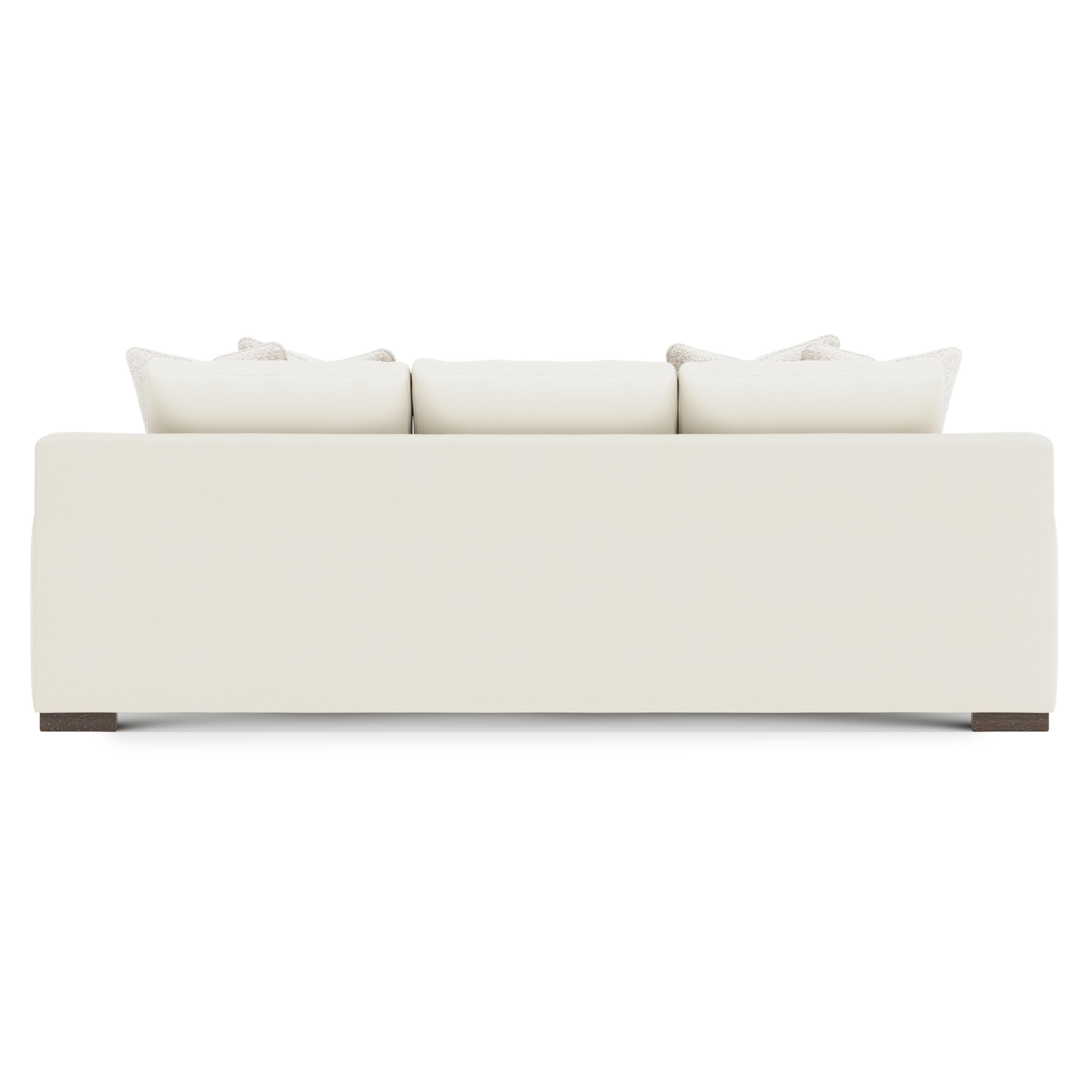 Bernhardt Furniture Andie Leather Sofa