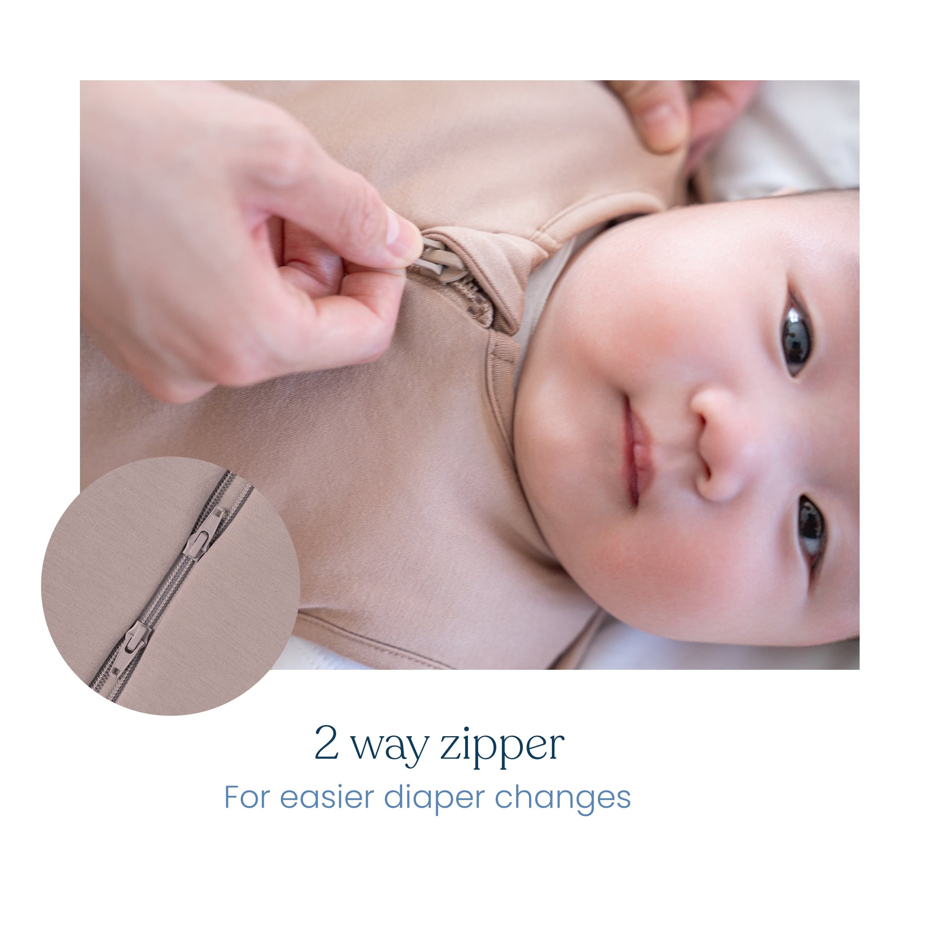 Supersoft Bamboo Swaddle Tog 2.0 by Halo Sleep