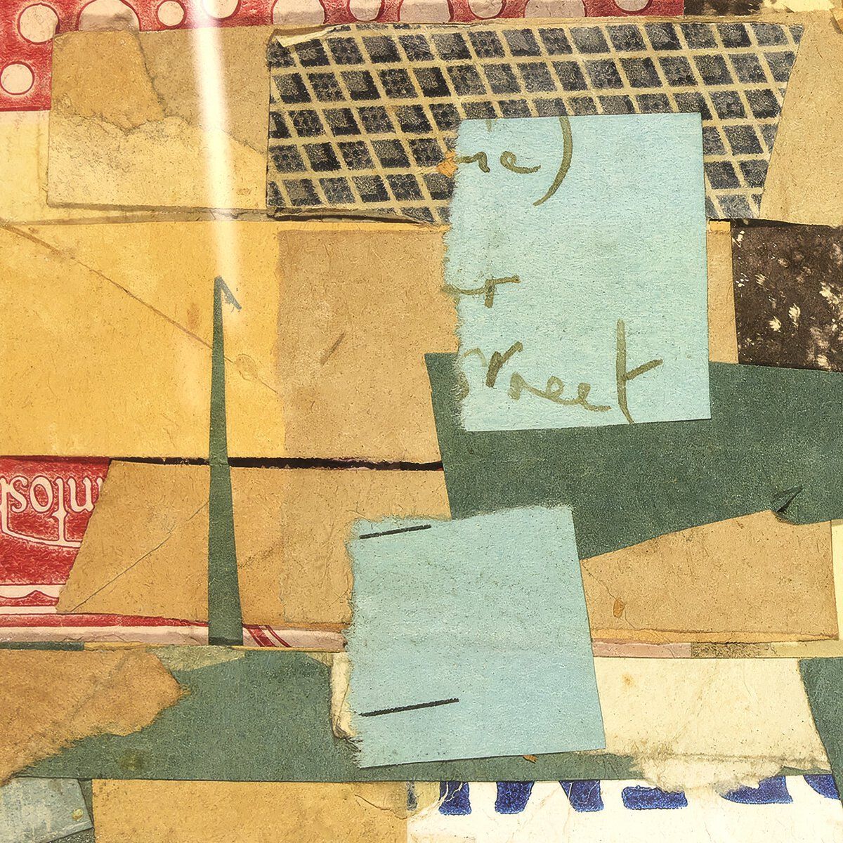 Street View Assemblage By Kurt Schwitters