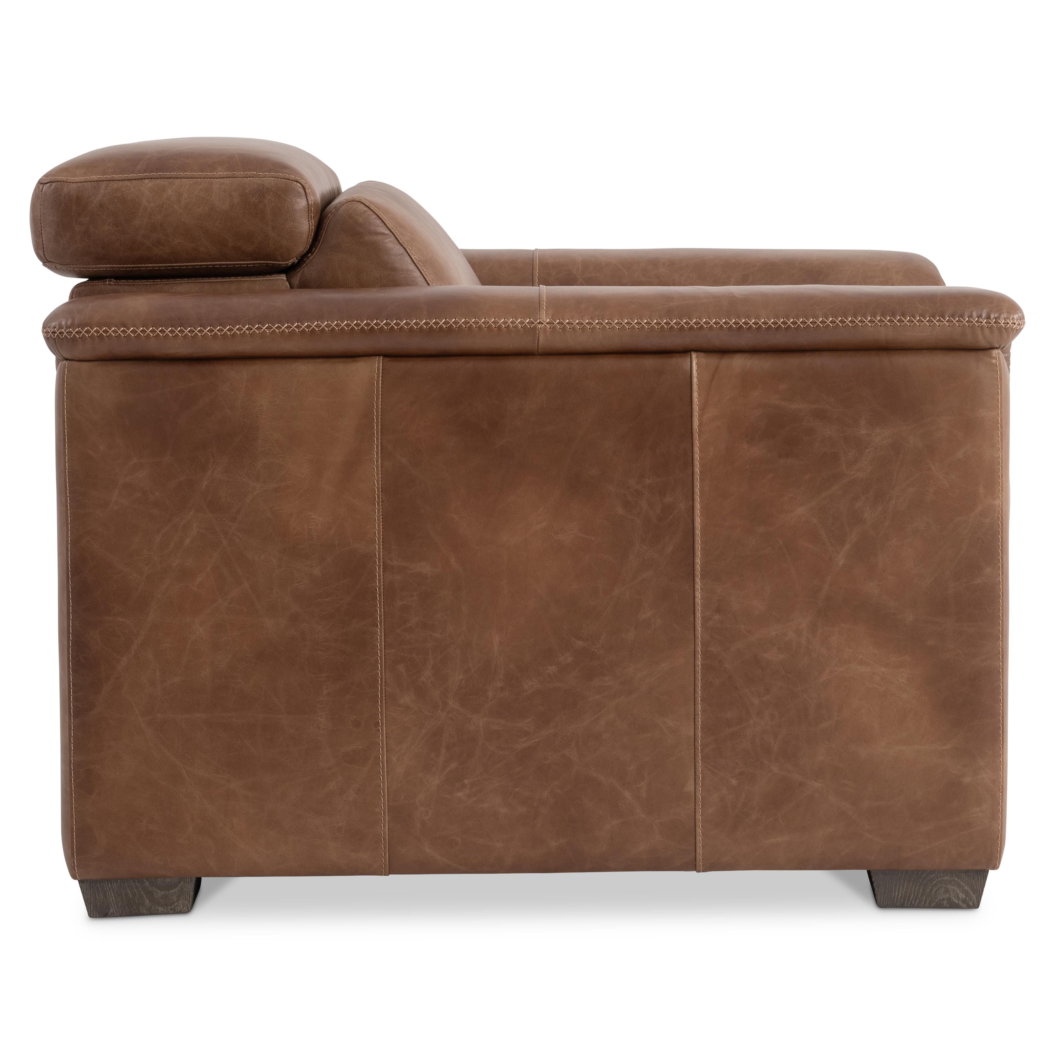 Bernhardt Furniture Lioni Leather Power Motion Chair