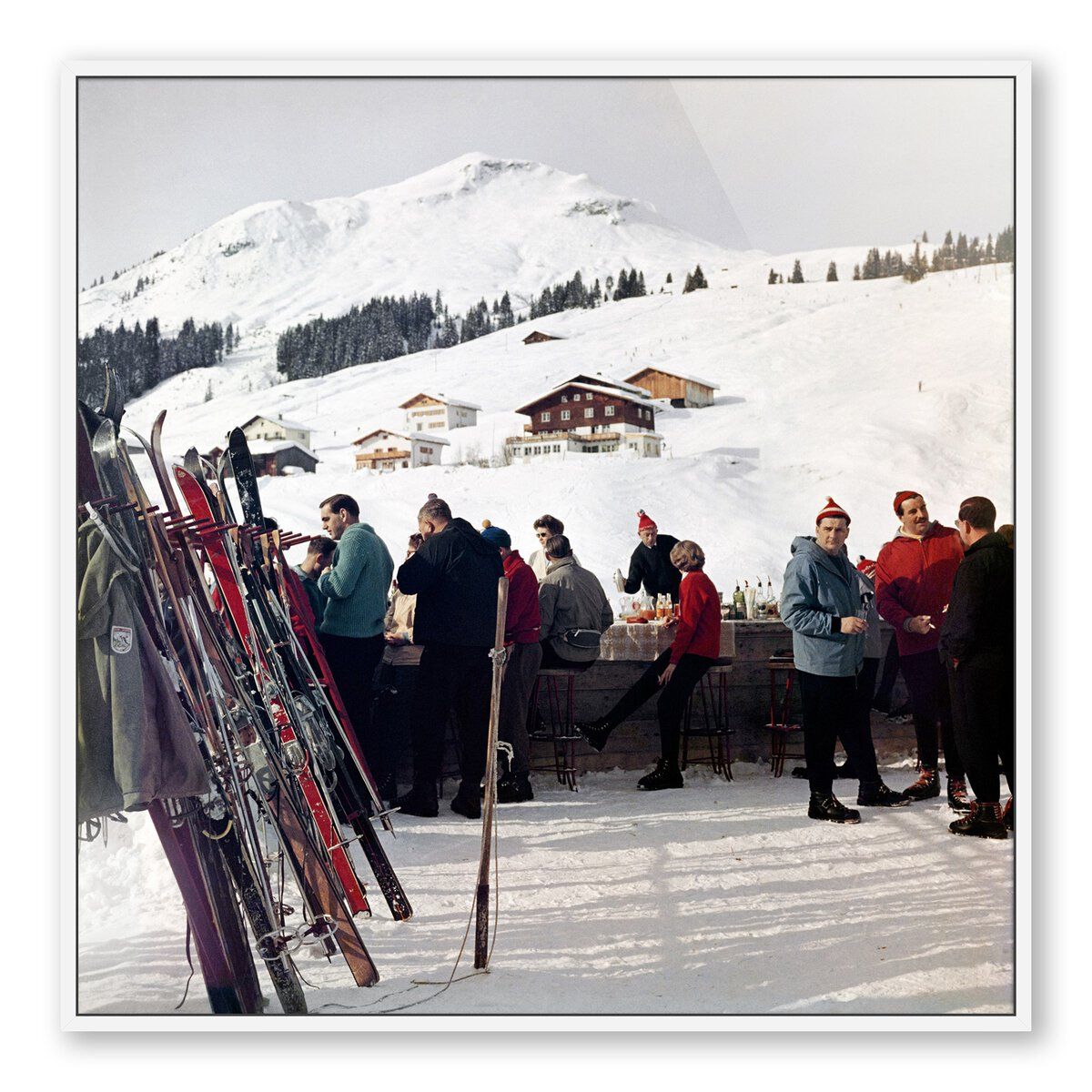 Lech Ice Bar Ii By Slim Aarons