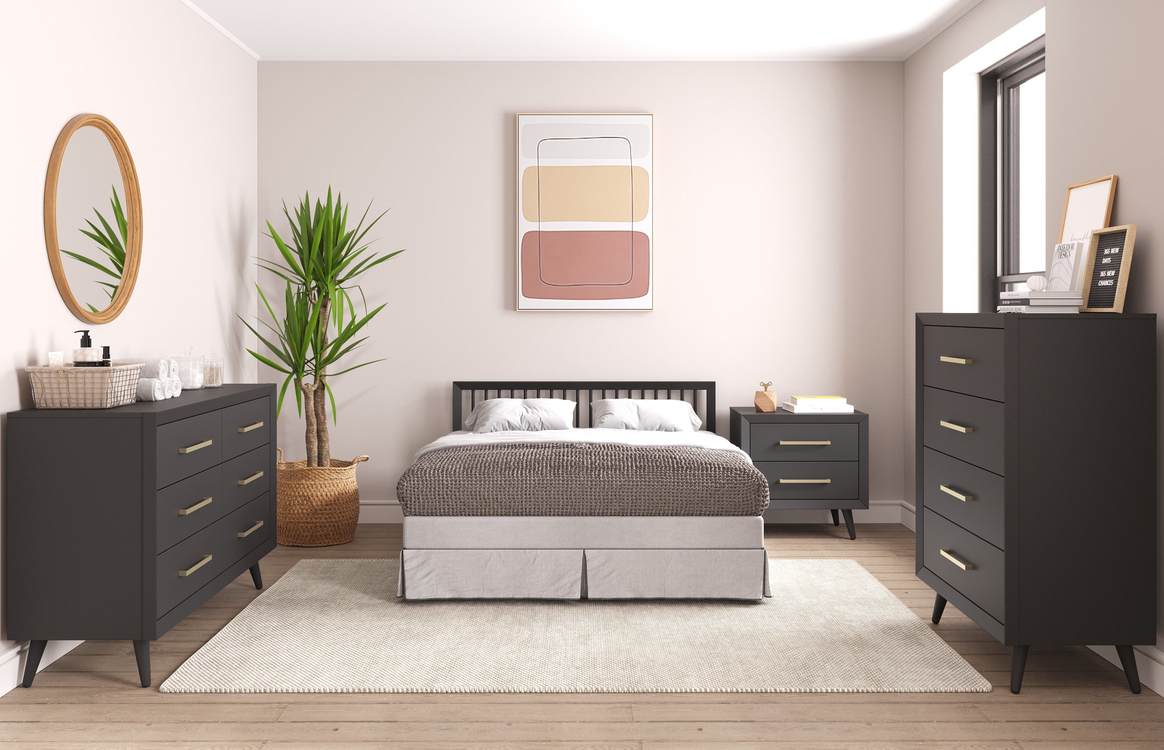 Cranbrook Nightstand, Ebony