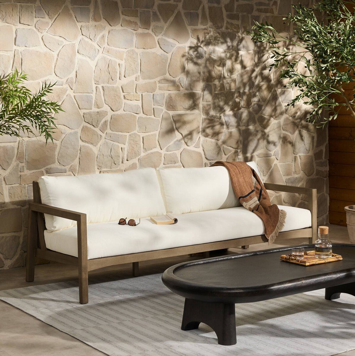 Nilson Outdoor Sofa-86"