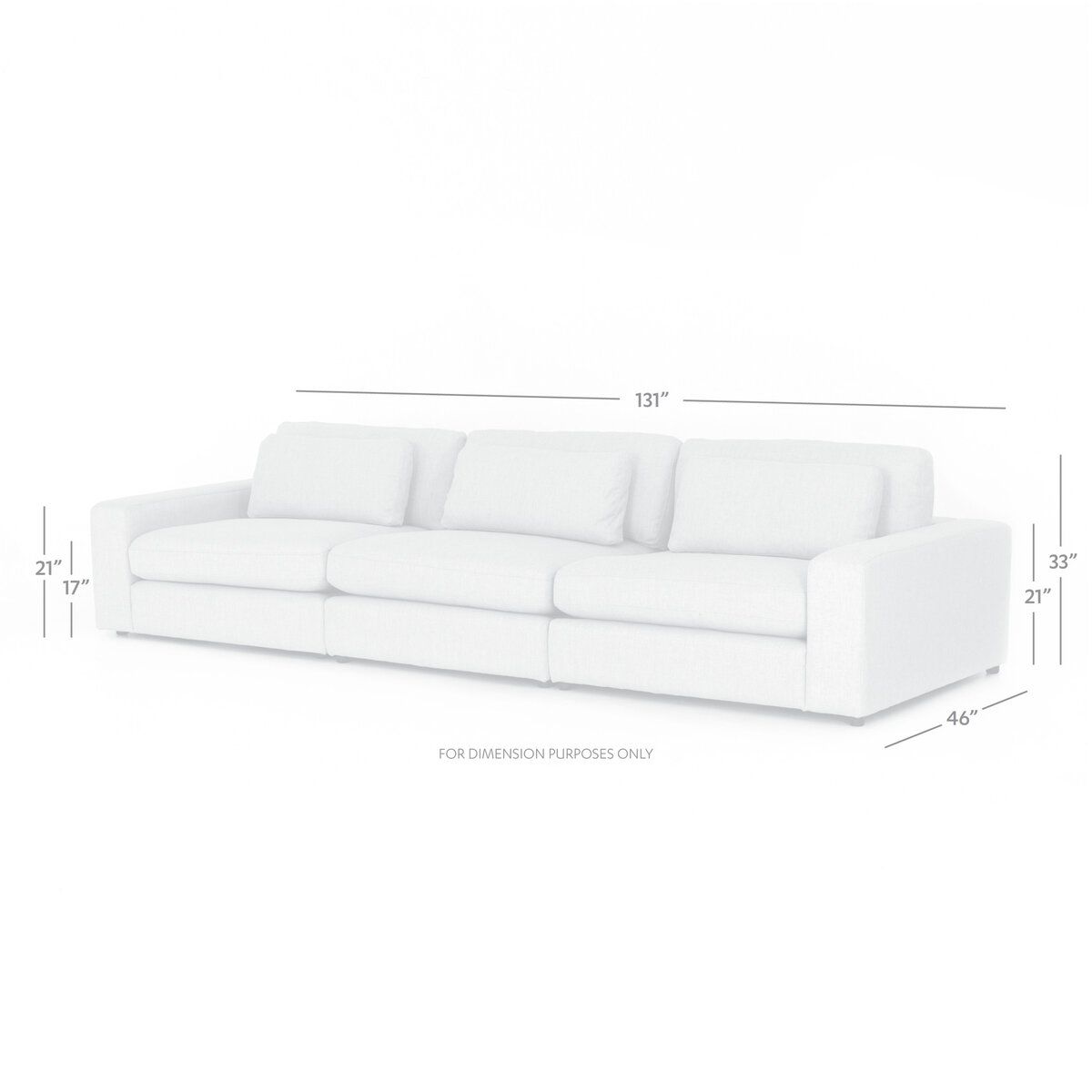 Bloor 3-piece Sectional