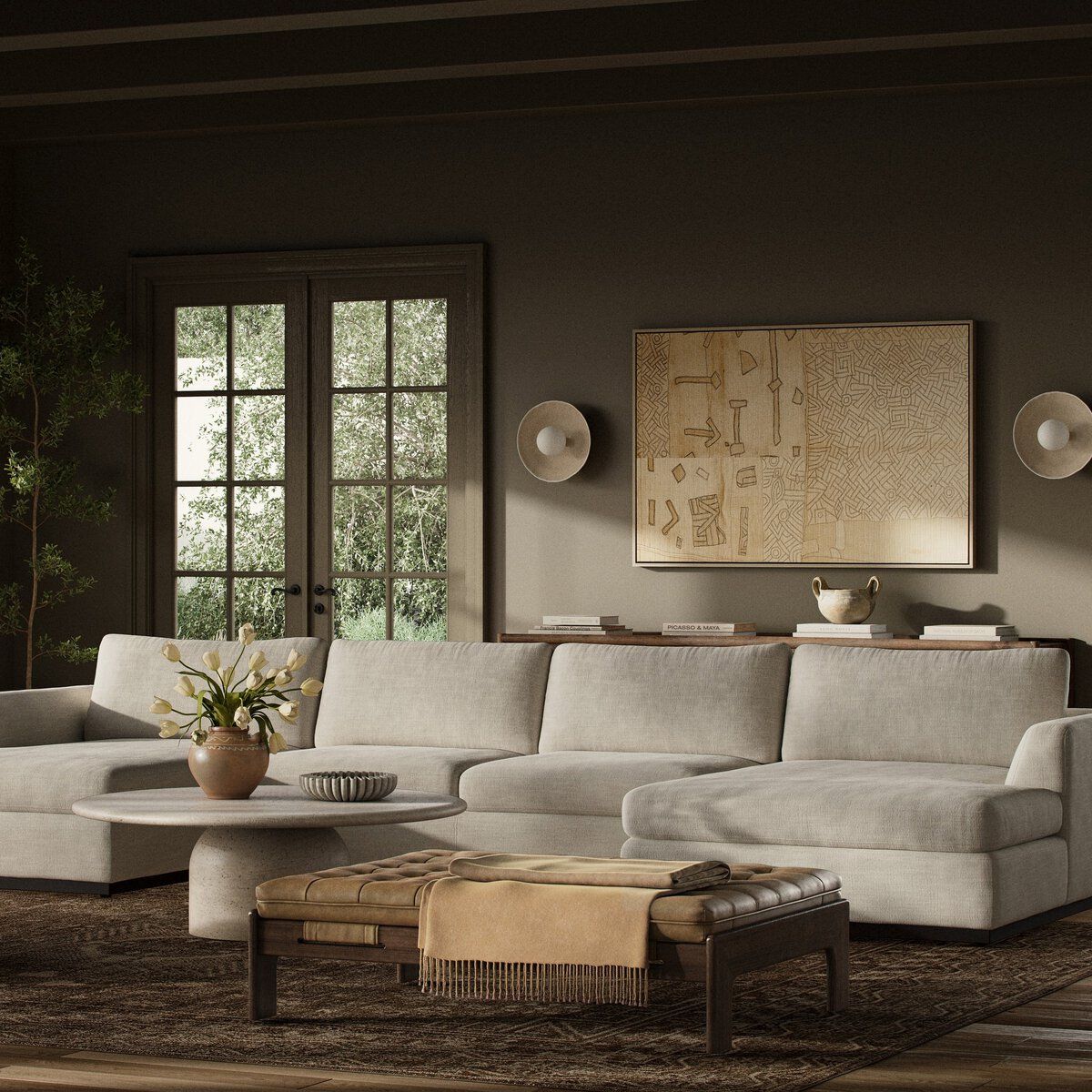 Colt 3-piece U Sectional
