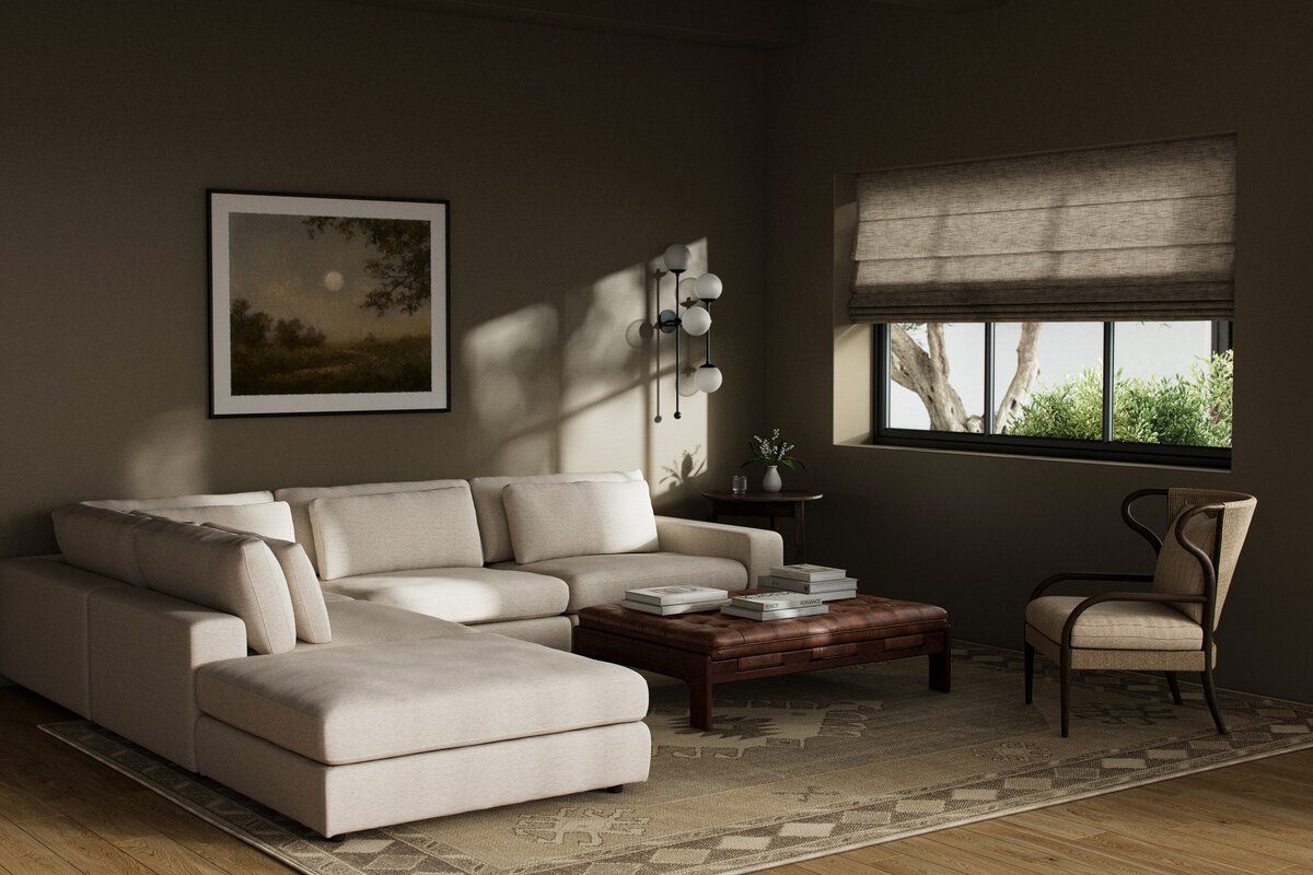 Bloor 4-piece Sectional W/ Ottoman