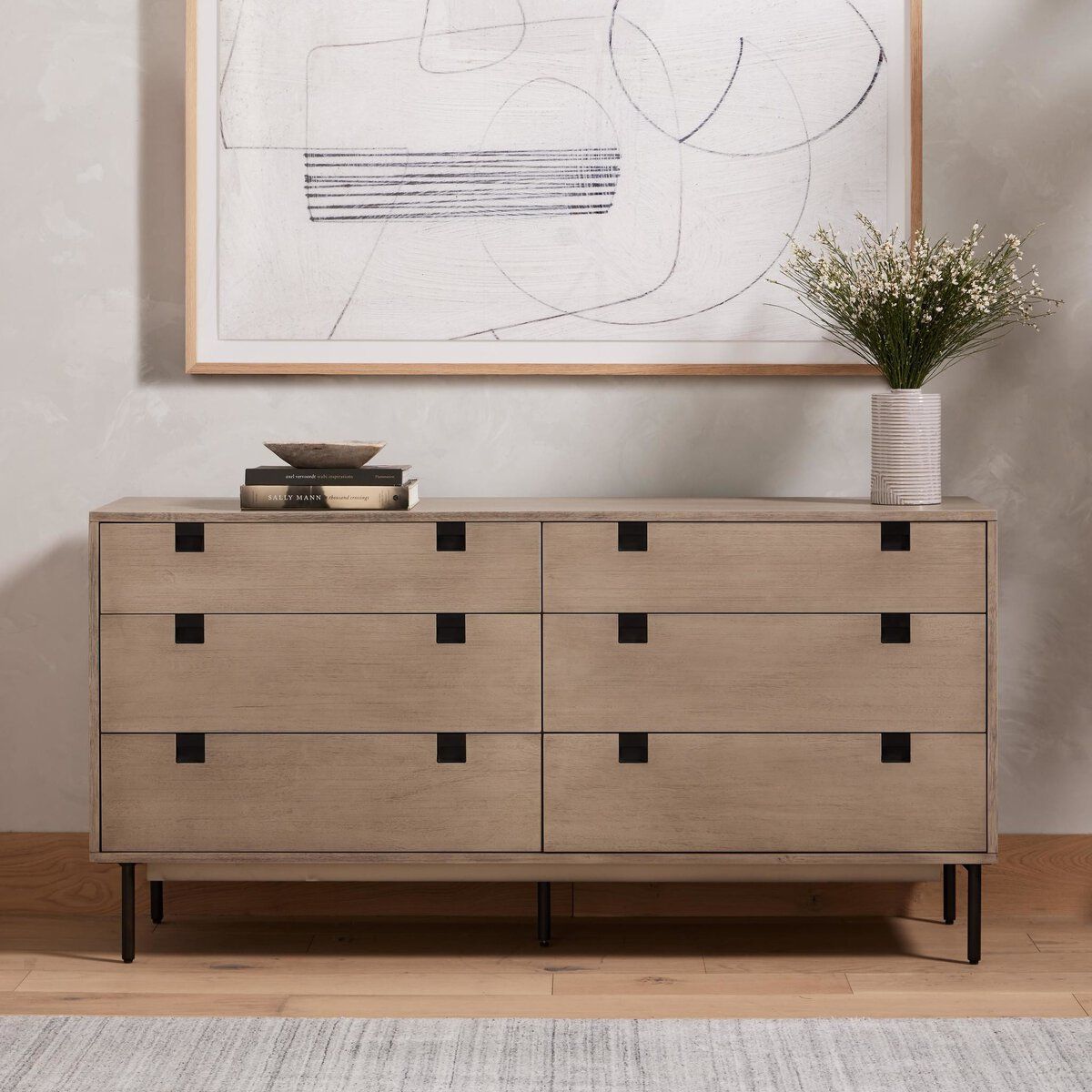 Carly 6 Drawer Dresser