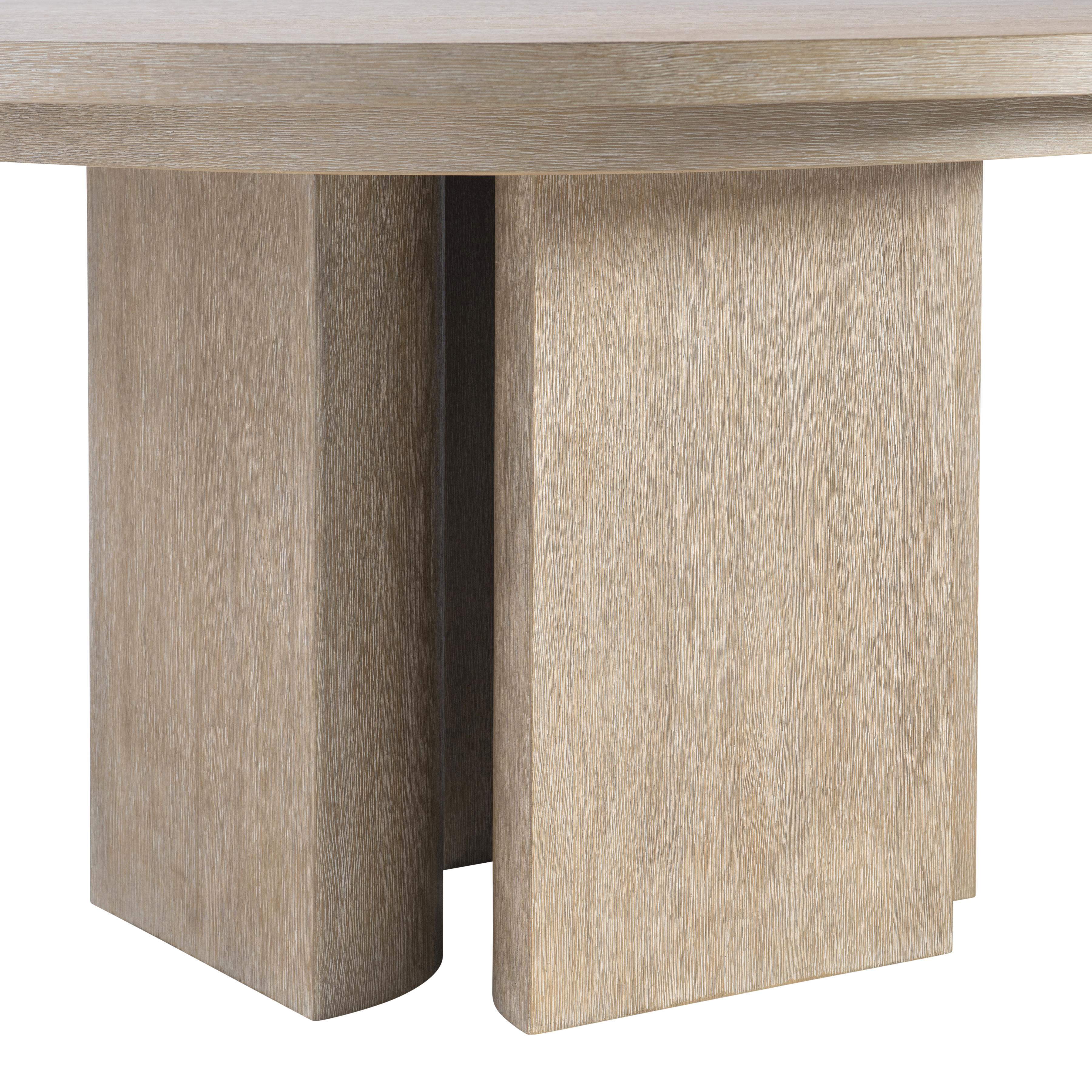 Bernhardt Loggia Round Dining Table with Leaf