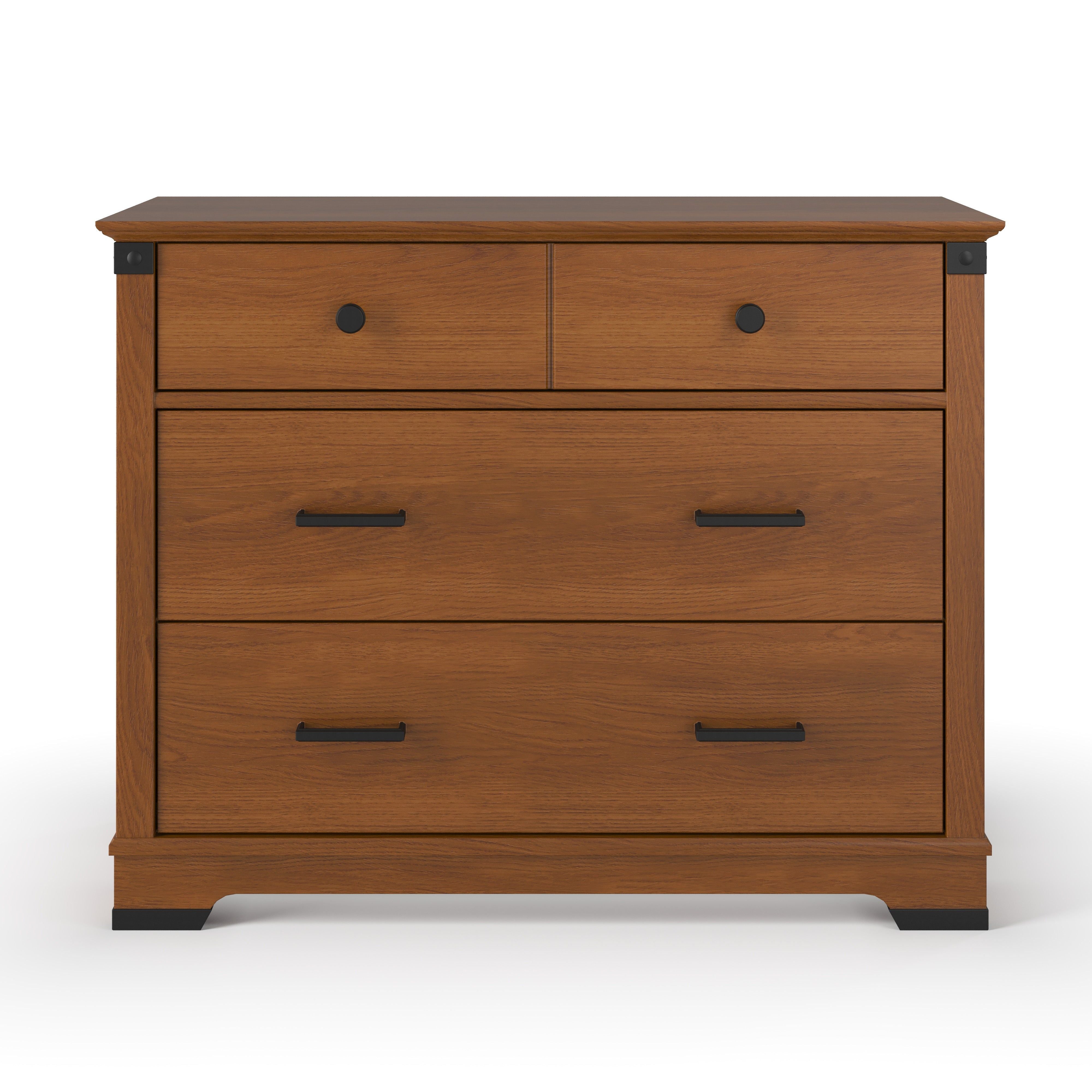 Redmond 3 Drawer Dresser, Coach Cherry