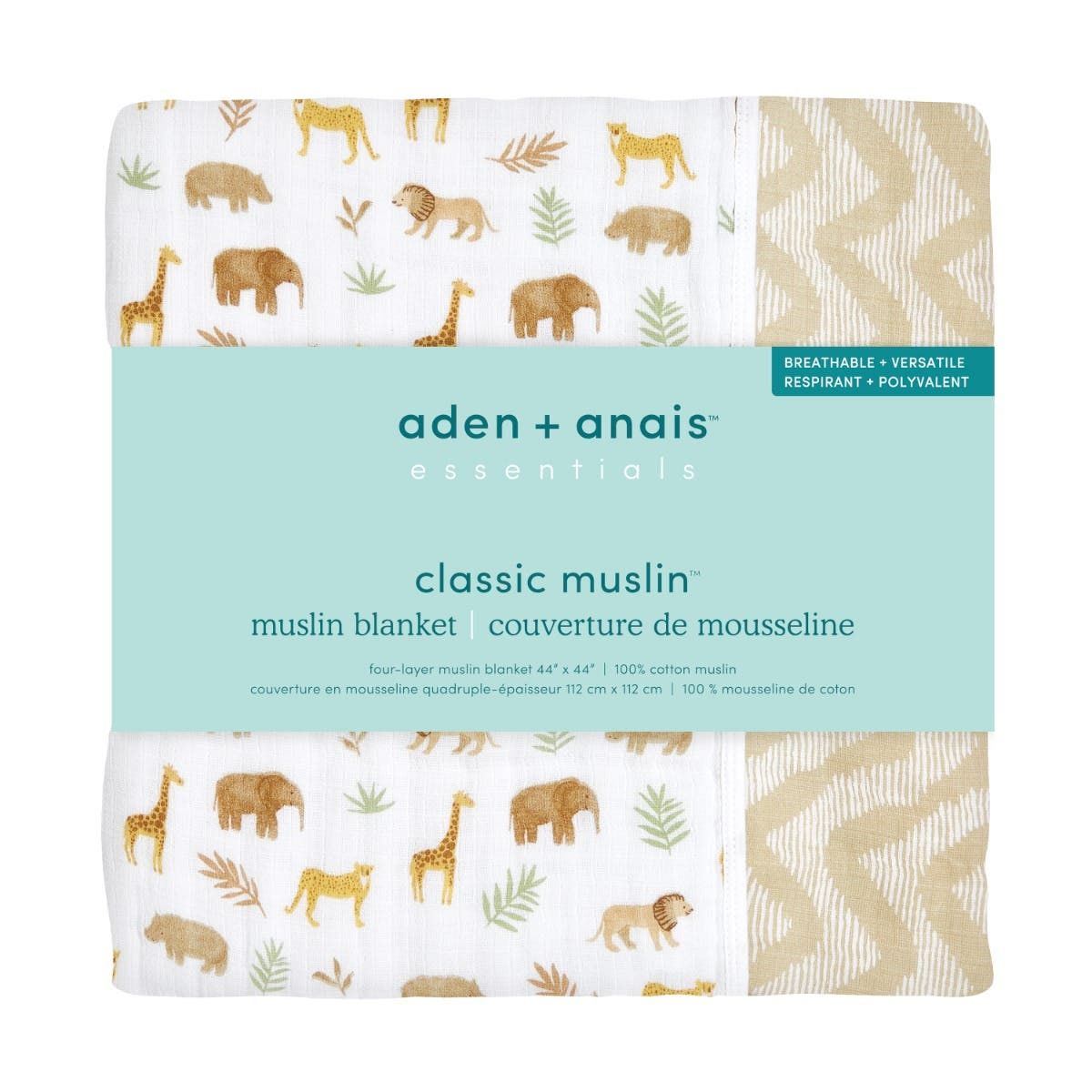 Essentials Cotton Muslin Dream Blanket